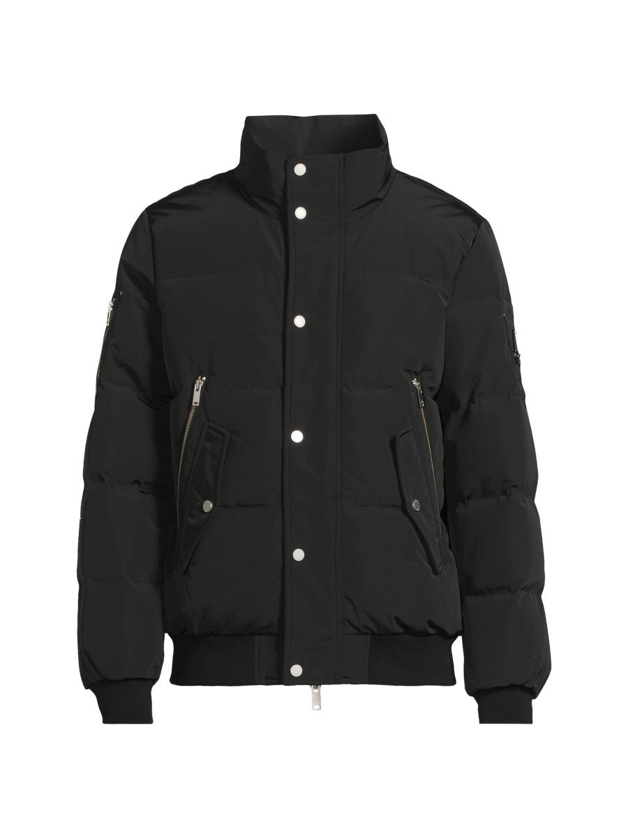 ブルゾン Moose Knuckles Padded High Collar Jacket Moose Knuckles High Point Bomber Jacket | Saks Fifth Avenue