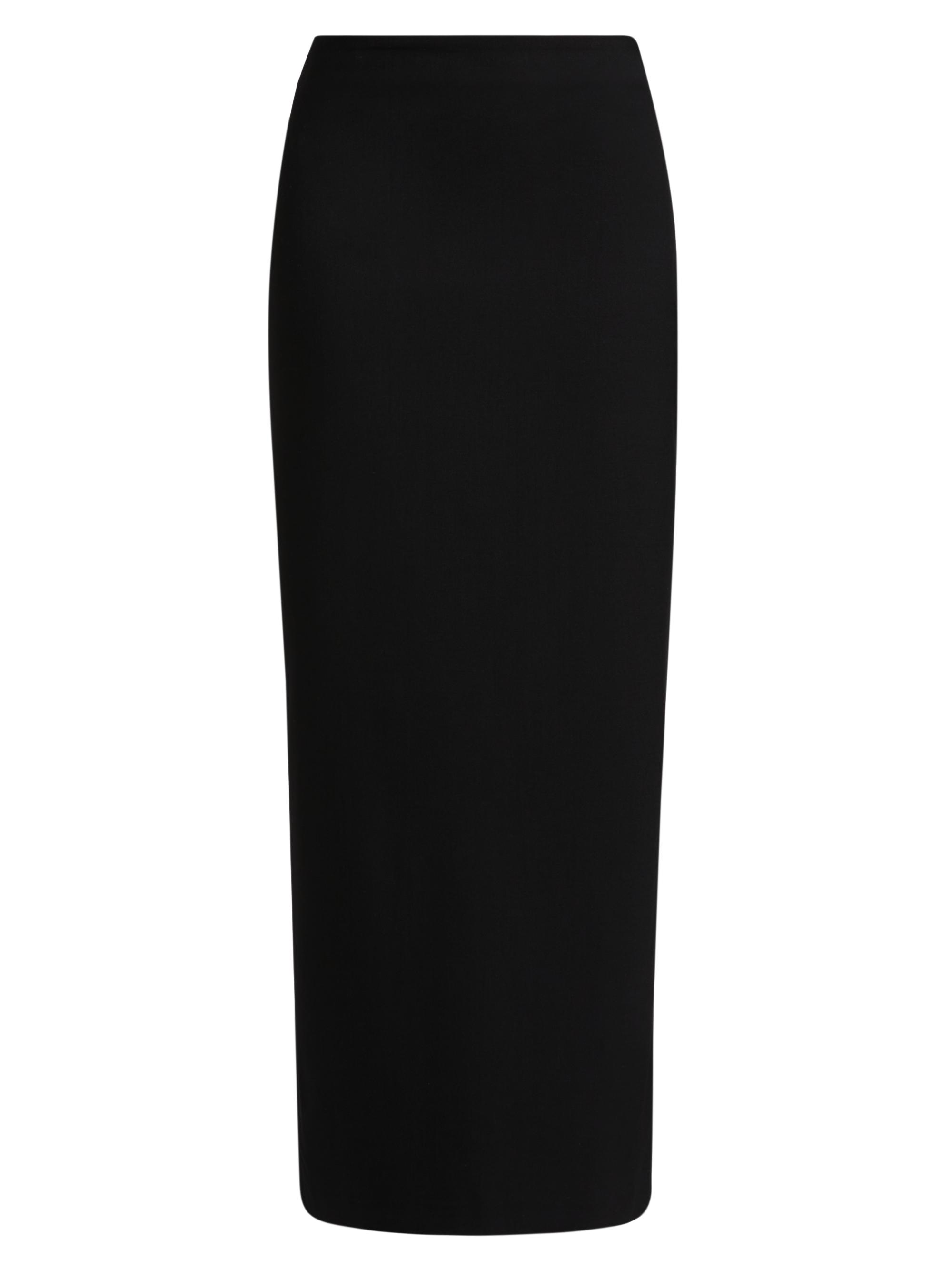 Loulou Studio Women's Samos Wool-Blend Pencil Midi-Skirt - Anthracite