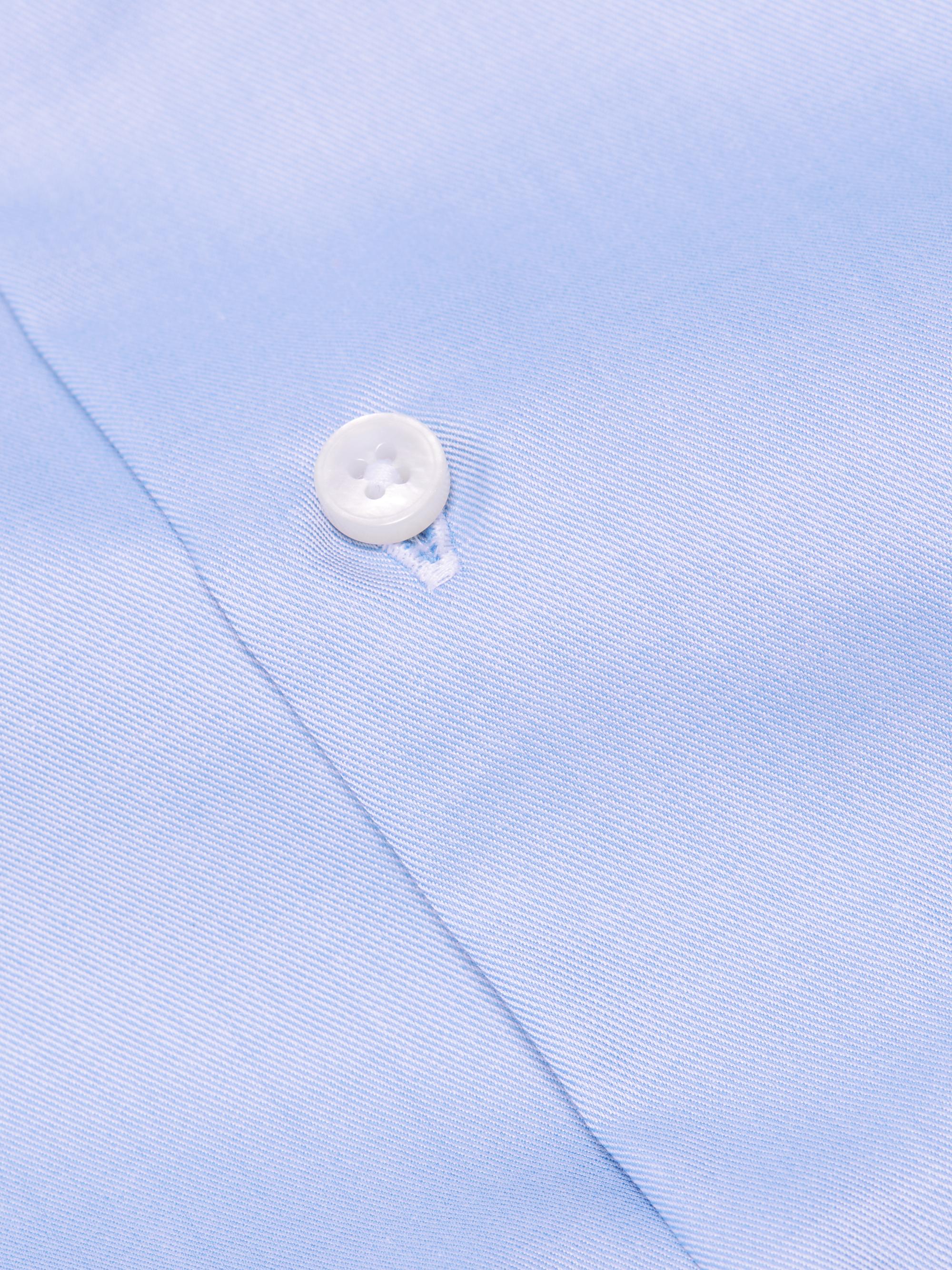Saks Fifth Avenue Men's Cotton Classic Dress Shirt - Light Blue - Size 15.5