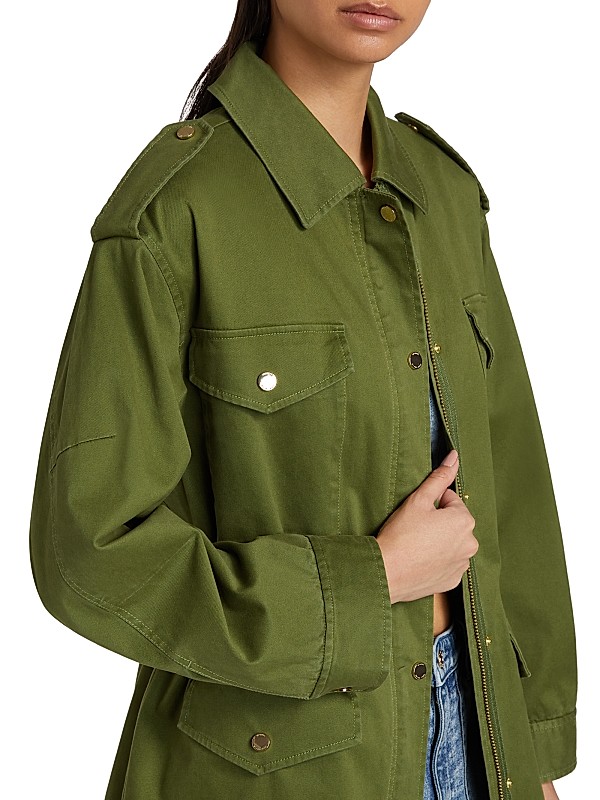 Shop MICHAEL Michael Kors Cotton Anorak Jacket | Saks Fifth Shop MICHAEL Michael Kors Cotton Anorak Jacket | Saks Fifth