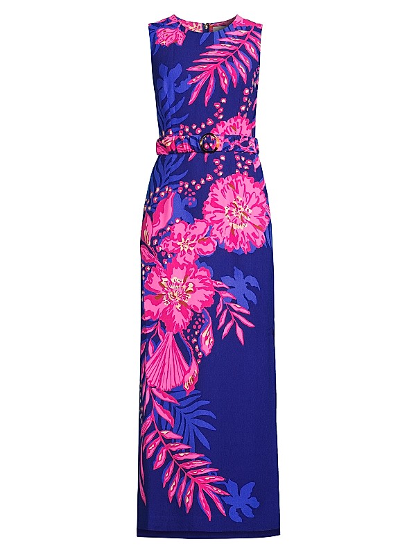 lily pulitzer dresses I have to post a picture of this gorgeous vintage Lilly classic A-line maxi dress I wore last night. My husband and I went out to dinner and, as is always Fits against body at chest and hip with more room at the waist LILLY PULITZER Size S MULTI