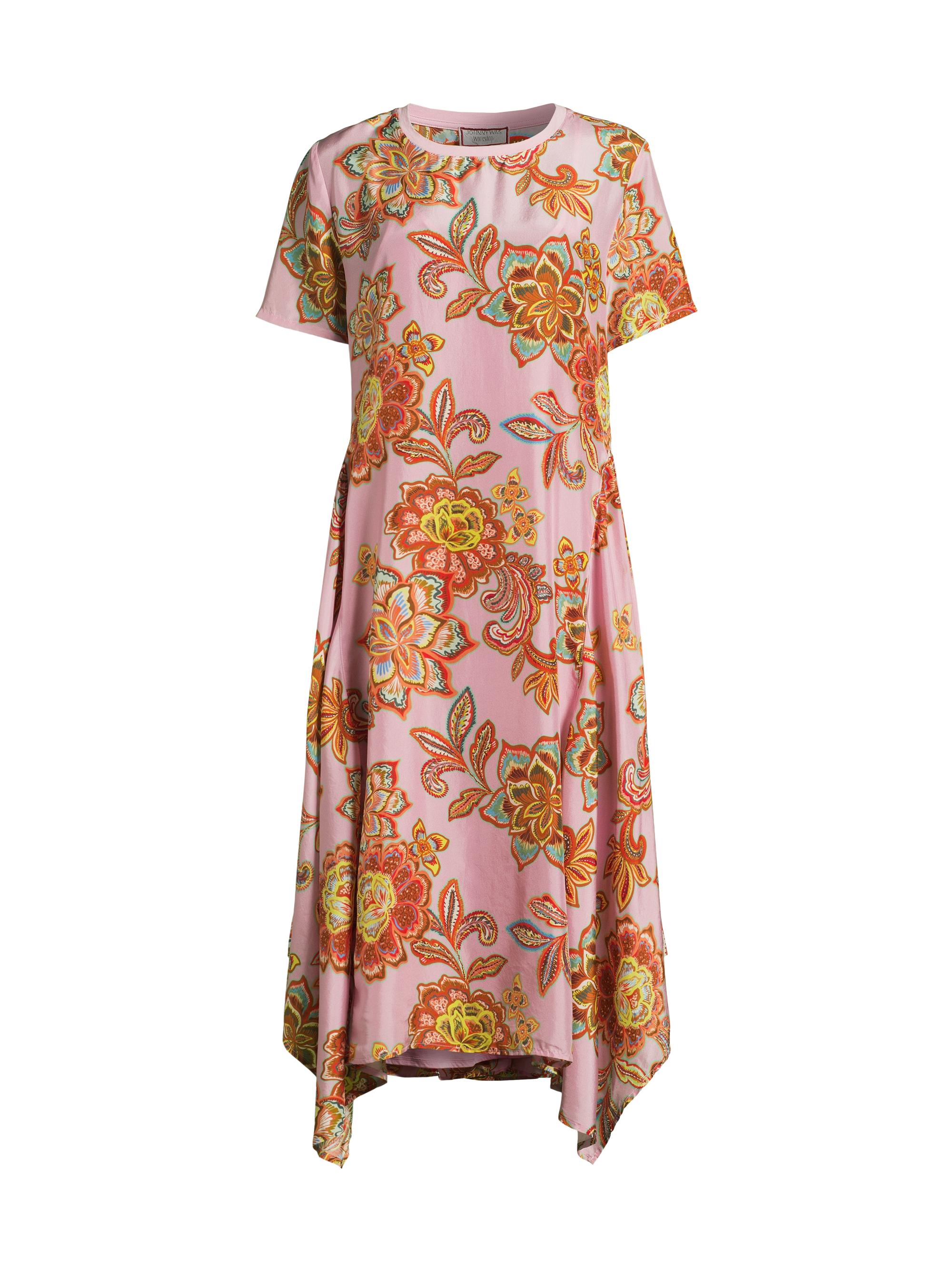 Johnny Was Women's Messina Floral Silk Dress - Messina