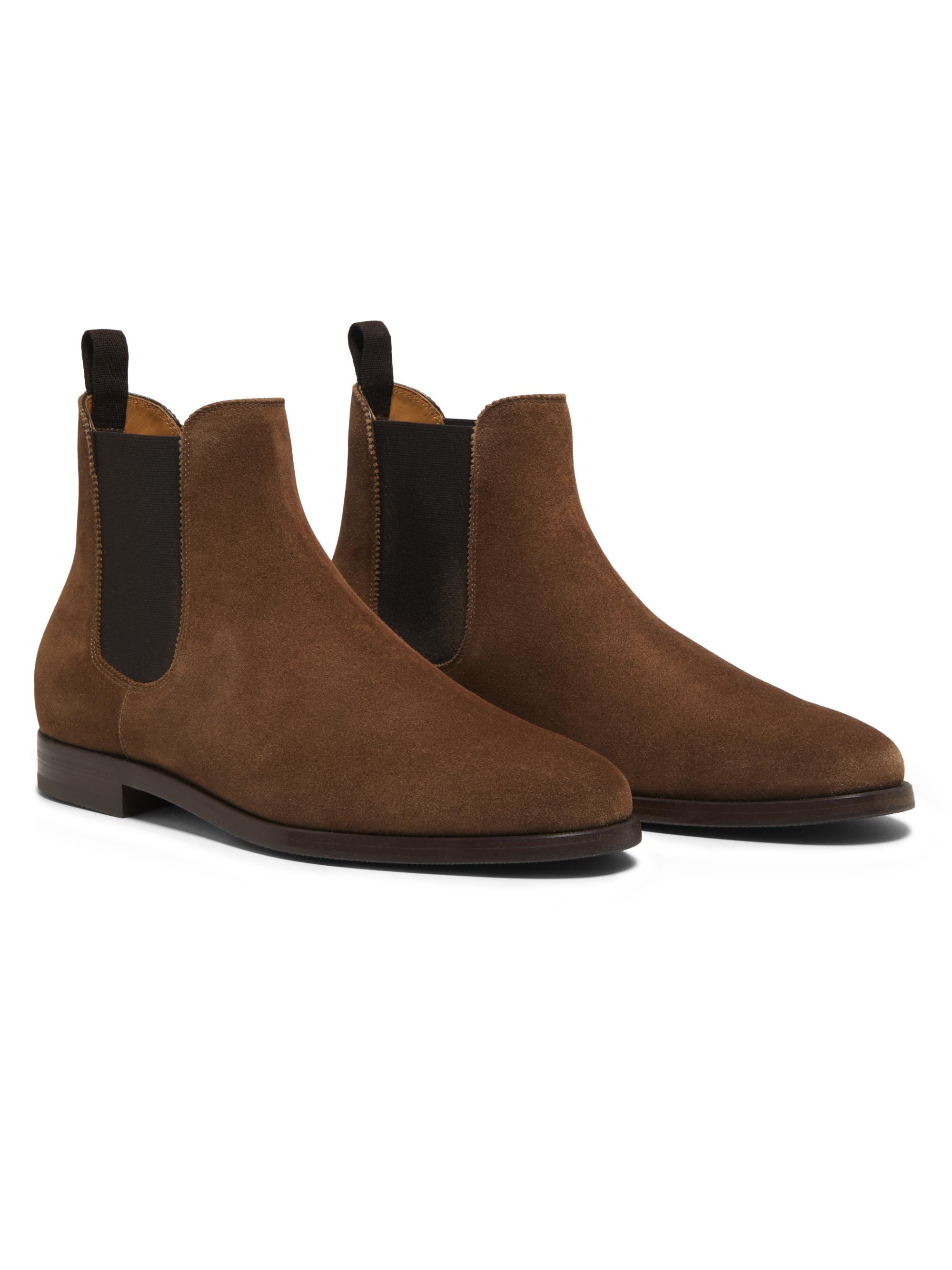 Ralph Lauren Purple Label Grantley Suede Chelsea Boots 