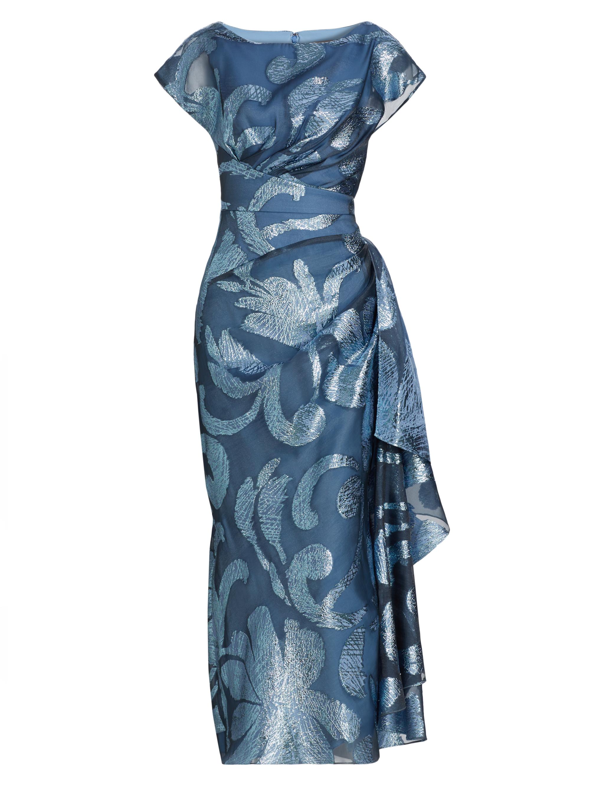 Lela Rose Women's Florence Metallic Cocktail Dress - Oxford