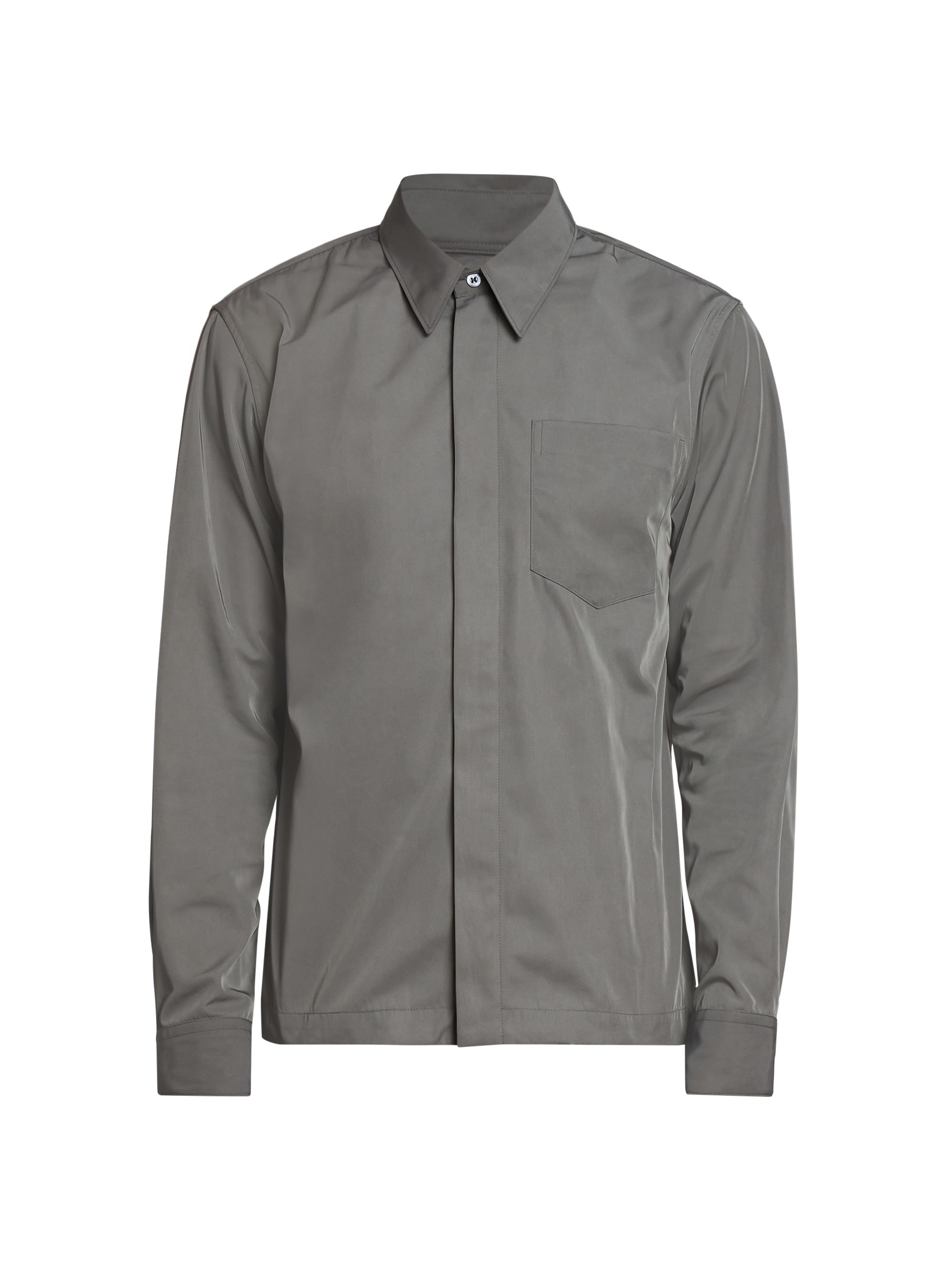 Dries Van Noten Men's Corran Slim-Fit Shirt - Grey