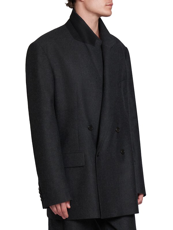 Shop Dries Van Noten Bishop Double-Breasted Jacket | Saks Shop Dries Van Noten Bishop Double-Breasted Jacket | Saks