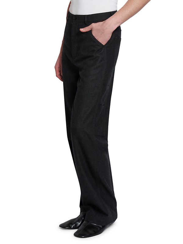 Shop Dries Van Noten Pickerby Wool Utility Pants | Saks Shop Dries Van Noten Pickerby Wool Utility Pants | Saks
