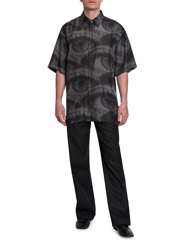 Shop Dries Van Noten Pickerby Wool Utility Pants | Saks Shop Dries Van Noten Pickerby Wool Utility Pants | Saks