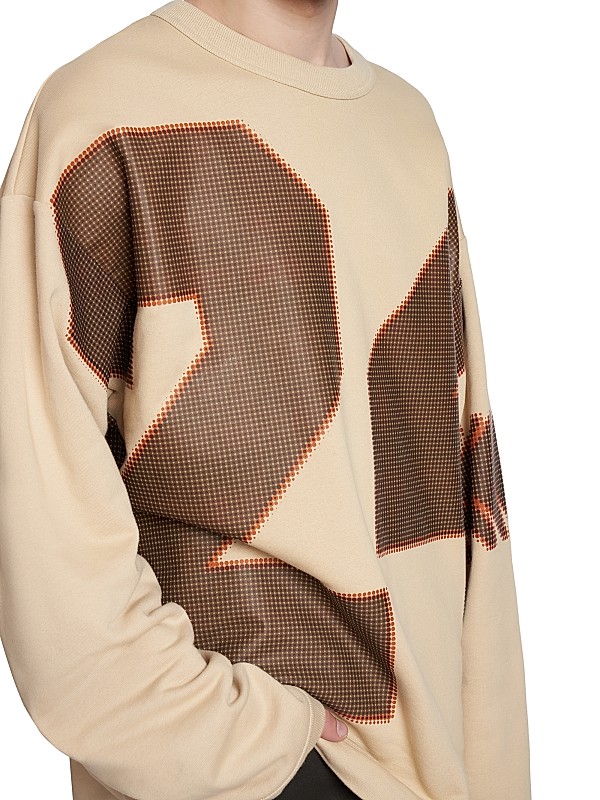 Shop Dries Van Noten Hainton Graphic Oversized Sweater Shop Dries Van Noten Hainton Graphic Oversized Sweater