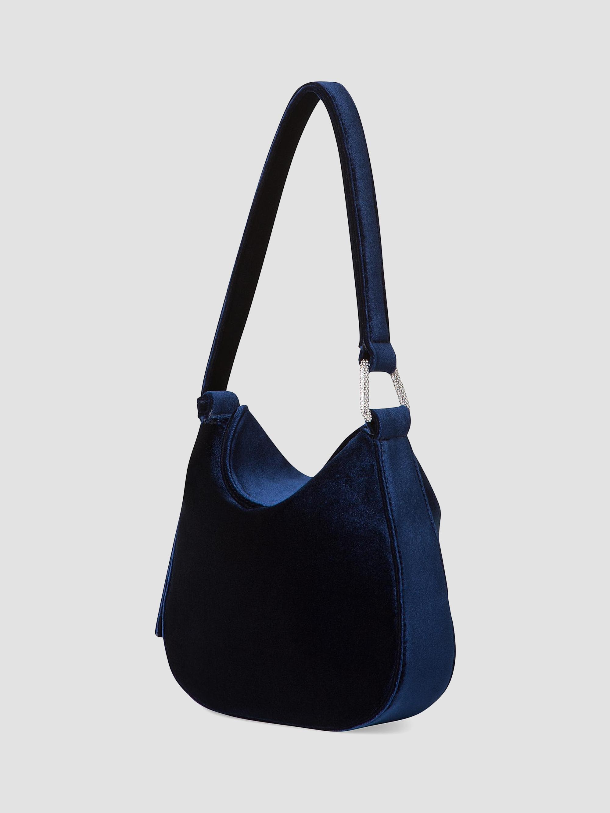 Akris Anna Mini Velvet Hobo Bag | Saks Fifth Avenue