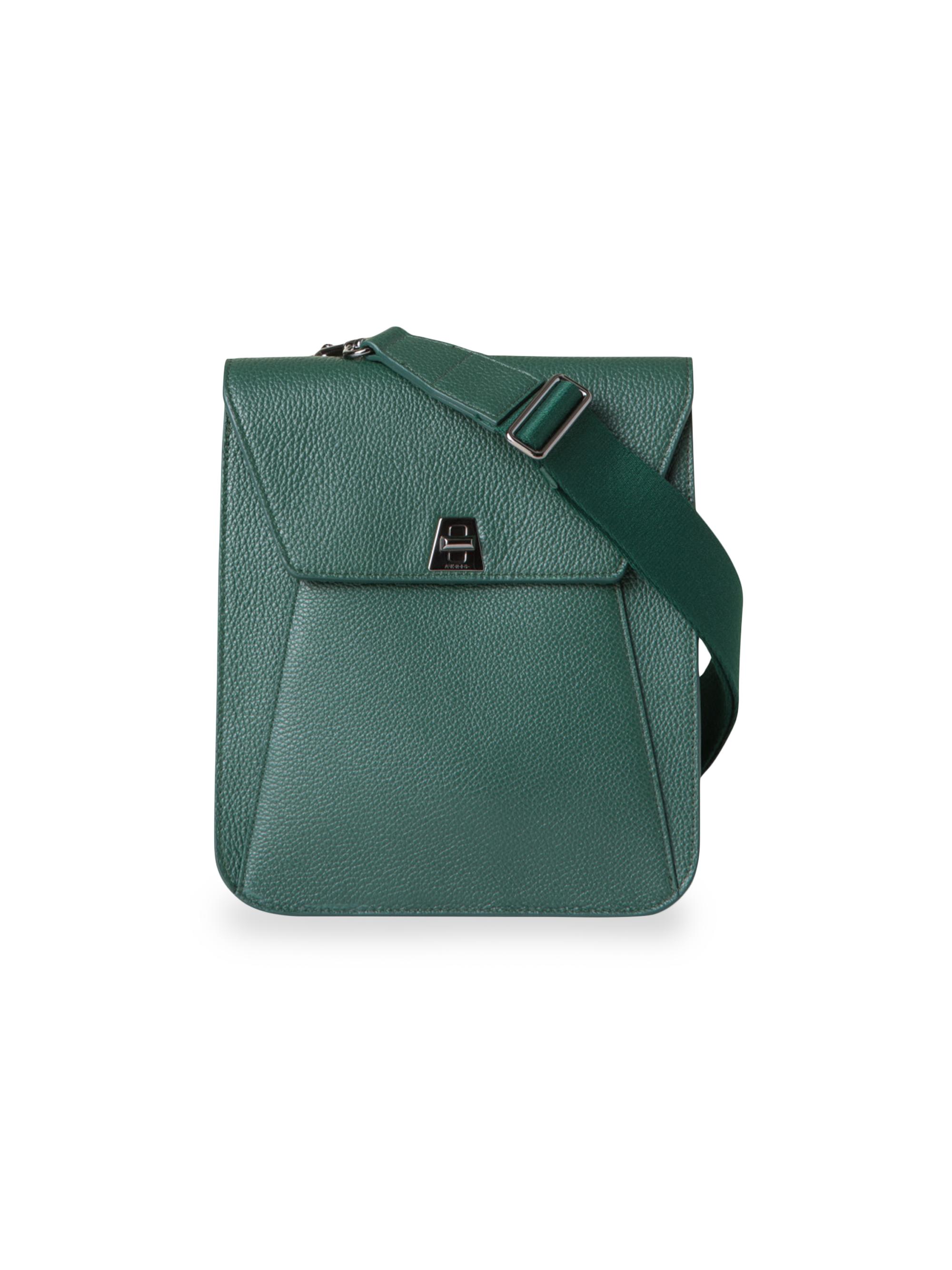 Akris Women's  Anouk Leather Messenger Bag - Cypresse