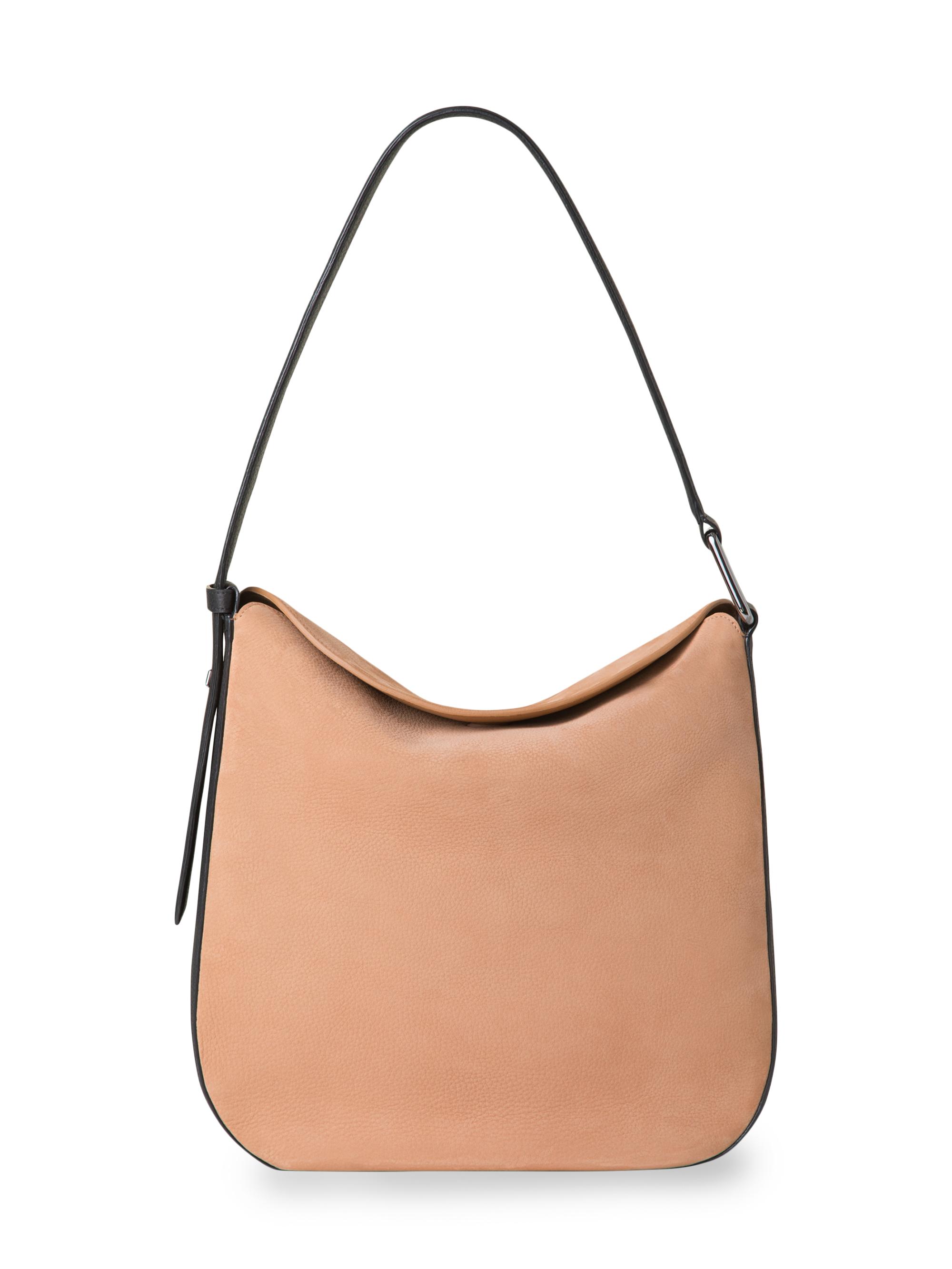 Akris Women's  Anna Leather Hobo Bag - Camel Black