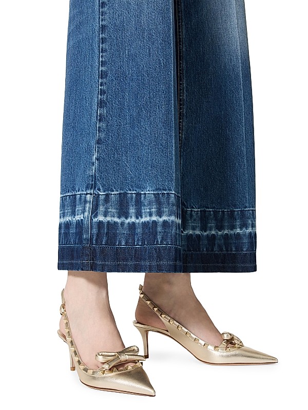 Shop Valentino Garavani Rockstud Bow Slingback Pumps 60MM Shop Valentino Garavani Rockstud Bow Slingback Pumps 60MM
