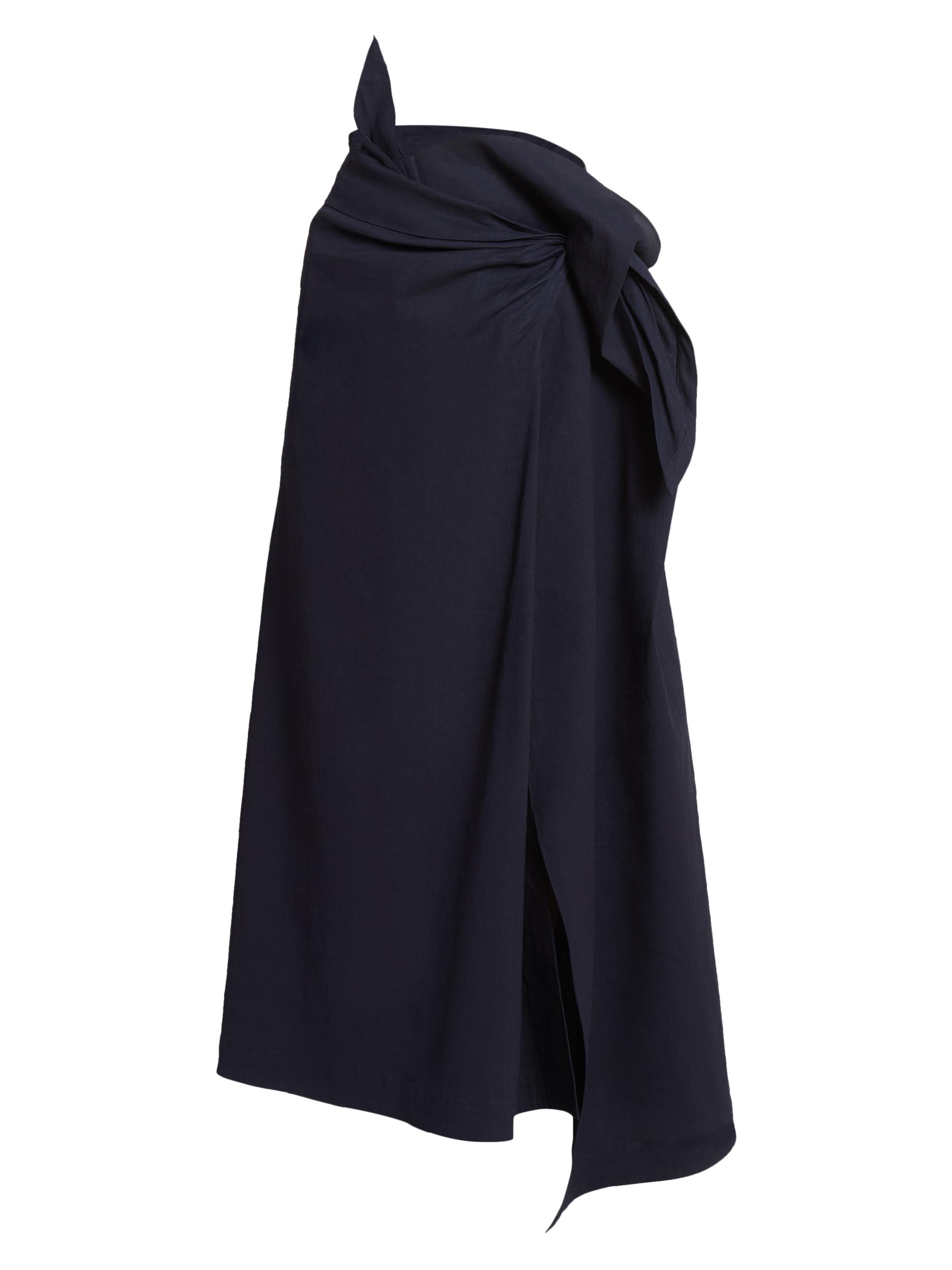 Issey Miyake Women's What Has Always Been Enclothe Skirt - Midnight Navy