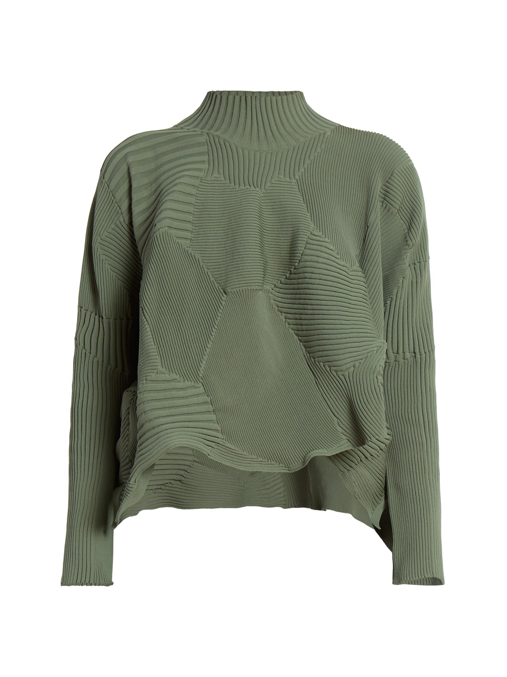 Issey Miyake Women's What Has Always Been Kone Kone Top - Misty Green