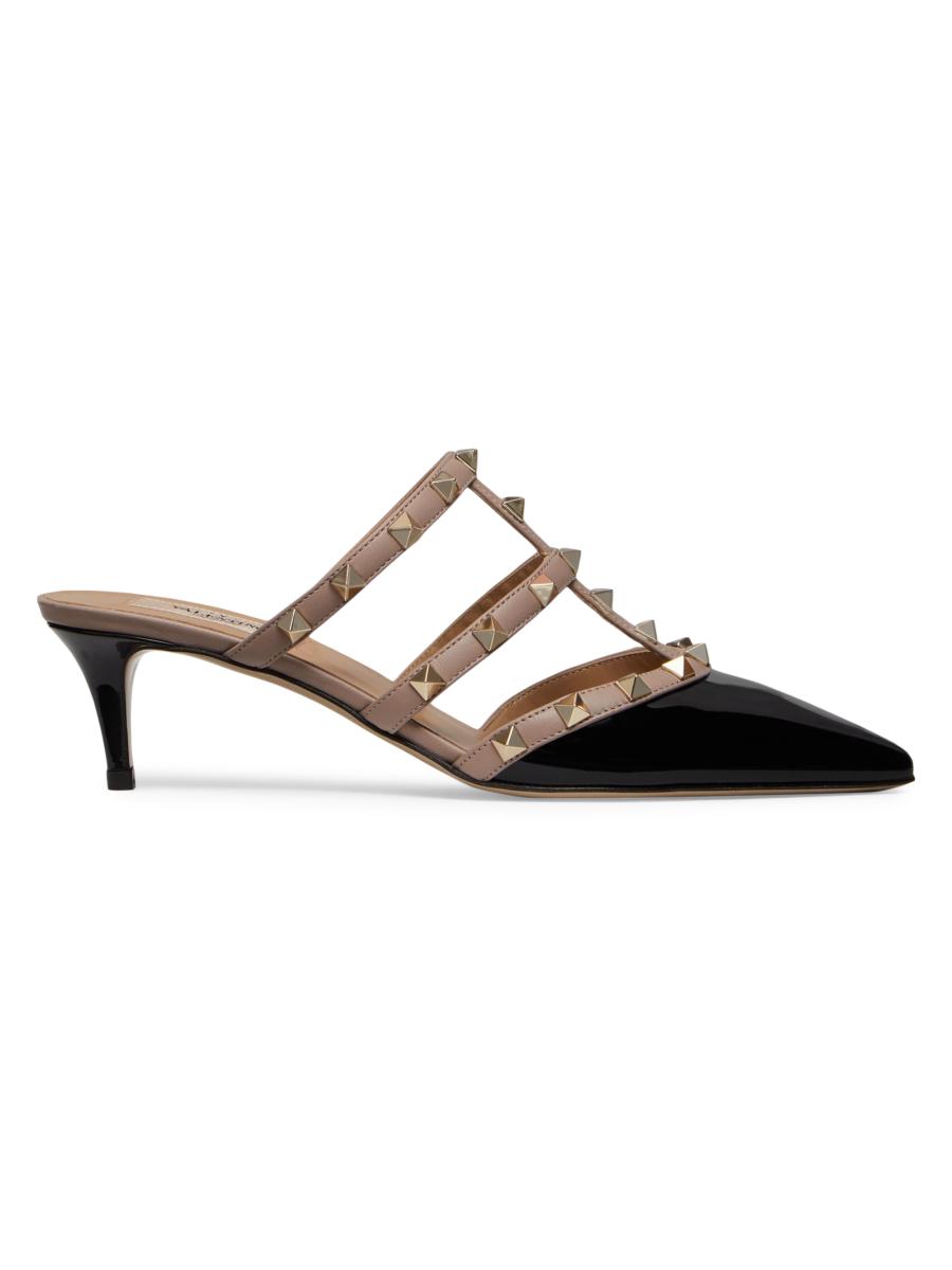 サンダル・ミュール VALENTINO BLACK LEATHER ROCKSTUD MULES 0400020806014_BLACK?wid=600&
