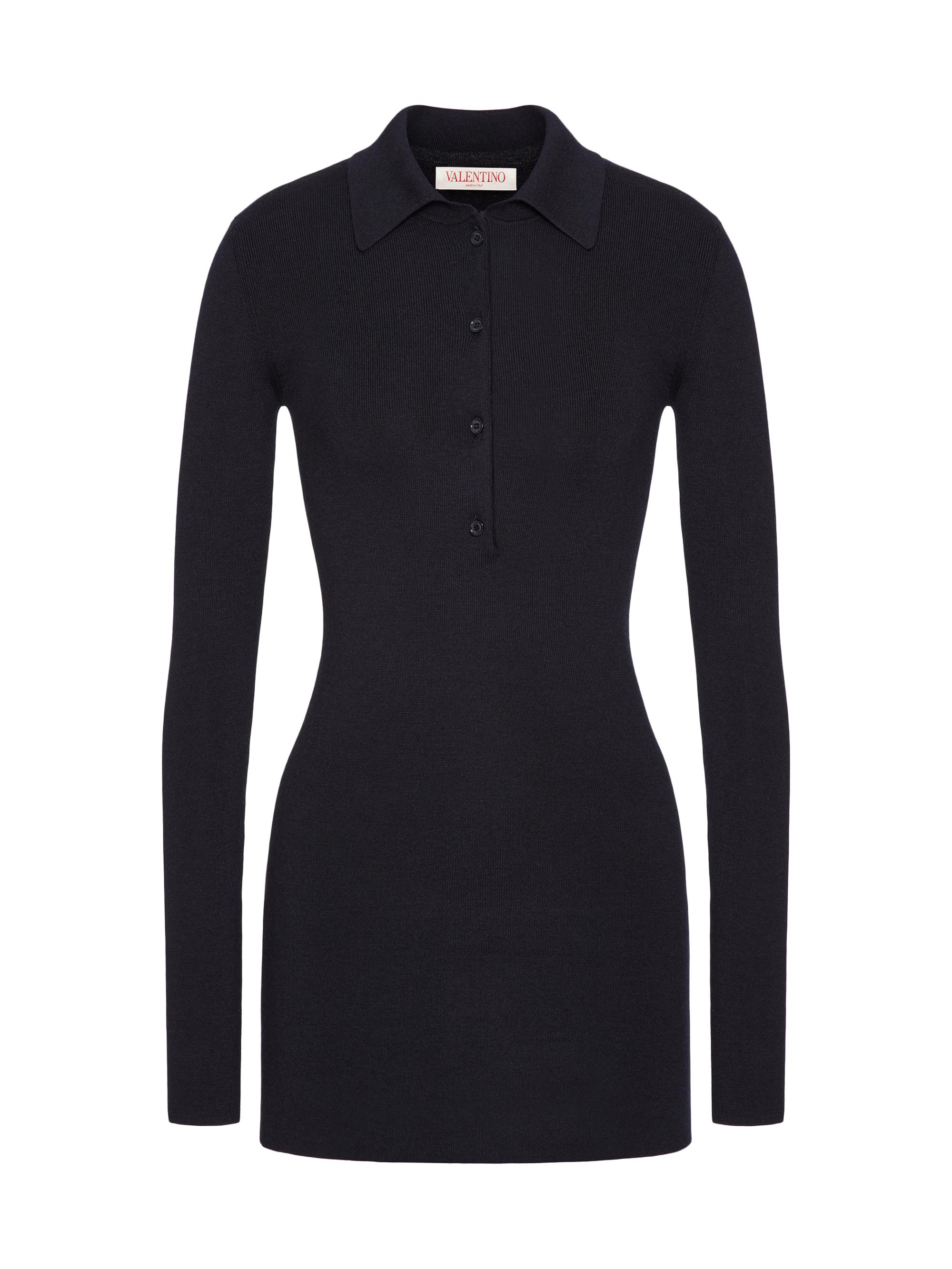 Valentino Garavani Women's Silk Cashmere Sweater - Navy