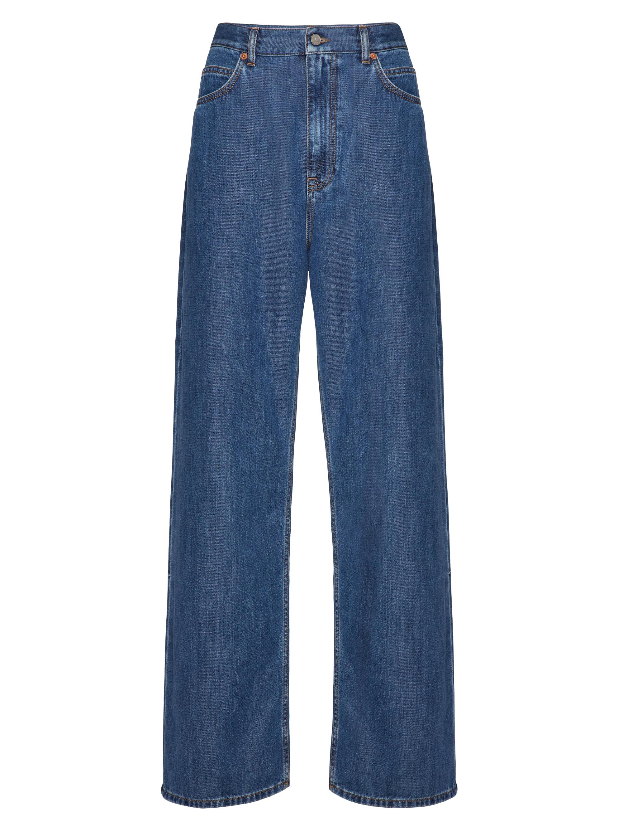 Valentino Garavani Women's Medio Denim Pants - Denim