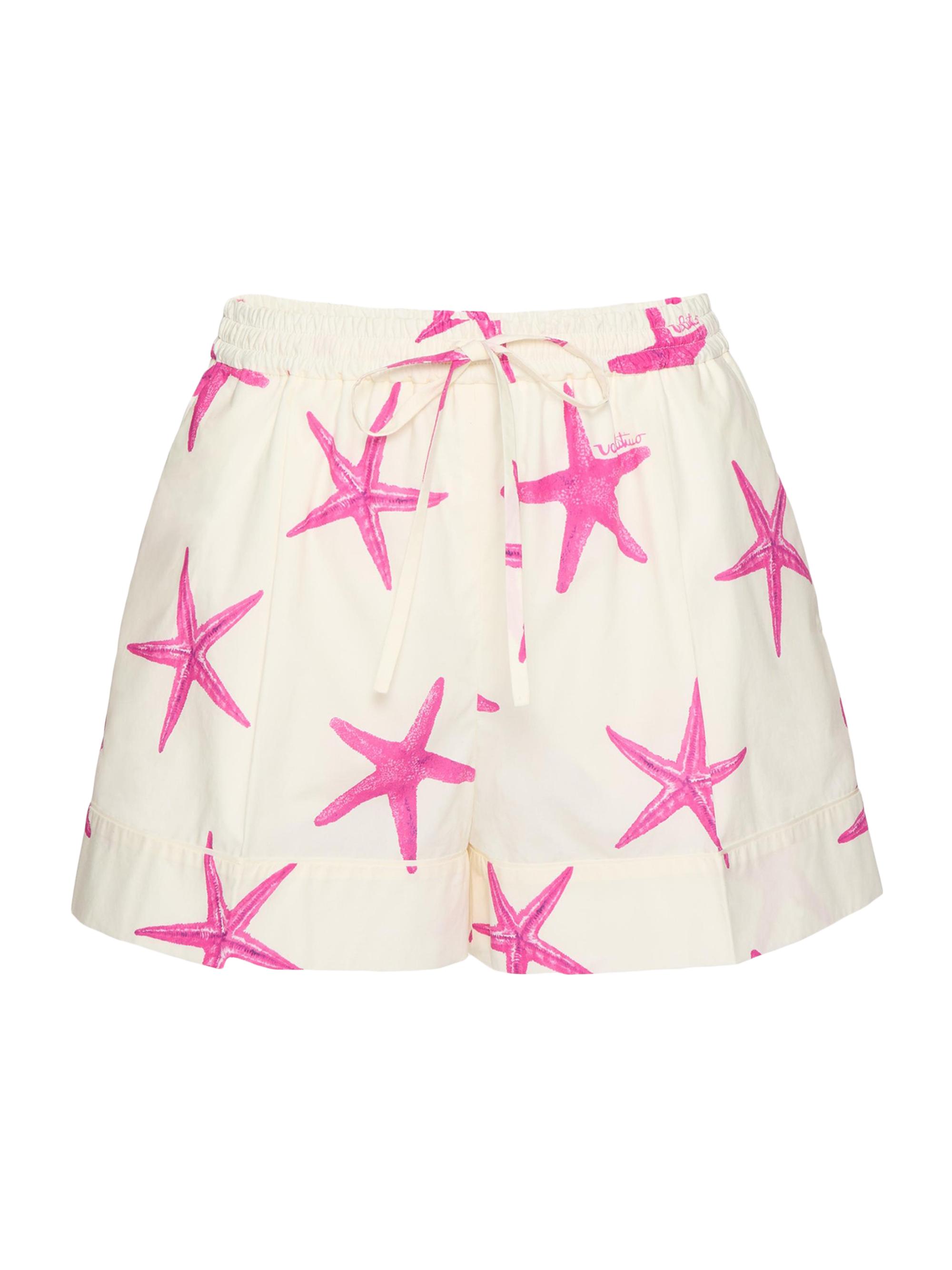 Valentino Garavani Women's Starfish Popeline Shorts -  Pink