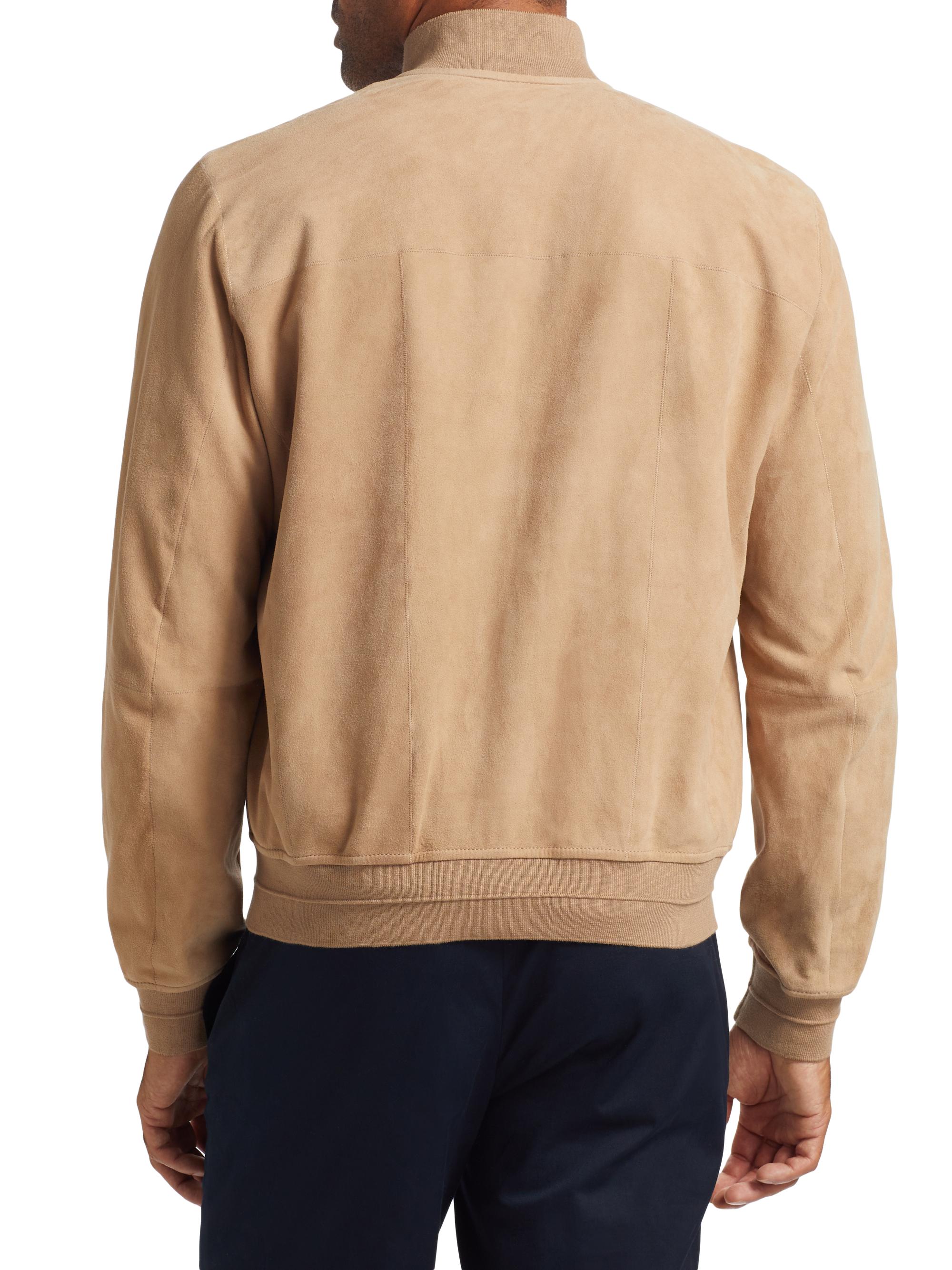 Saks Fifth Avenue Suede Button-Front Jacket | Saks Fifth Avenue