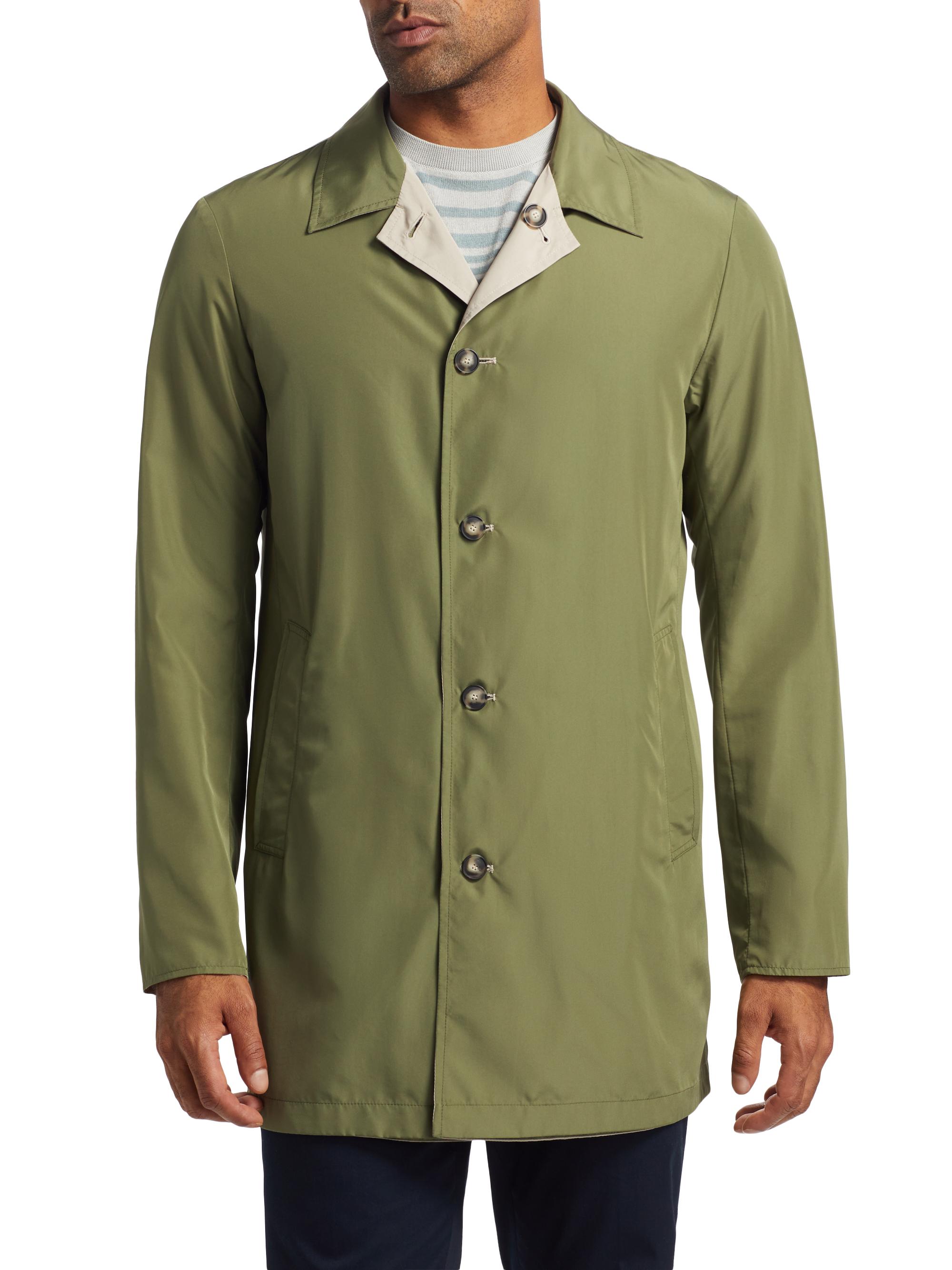 Saks Fifth Avenue Reversible Car Coat | Saks Fifth Avenue