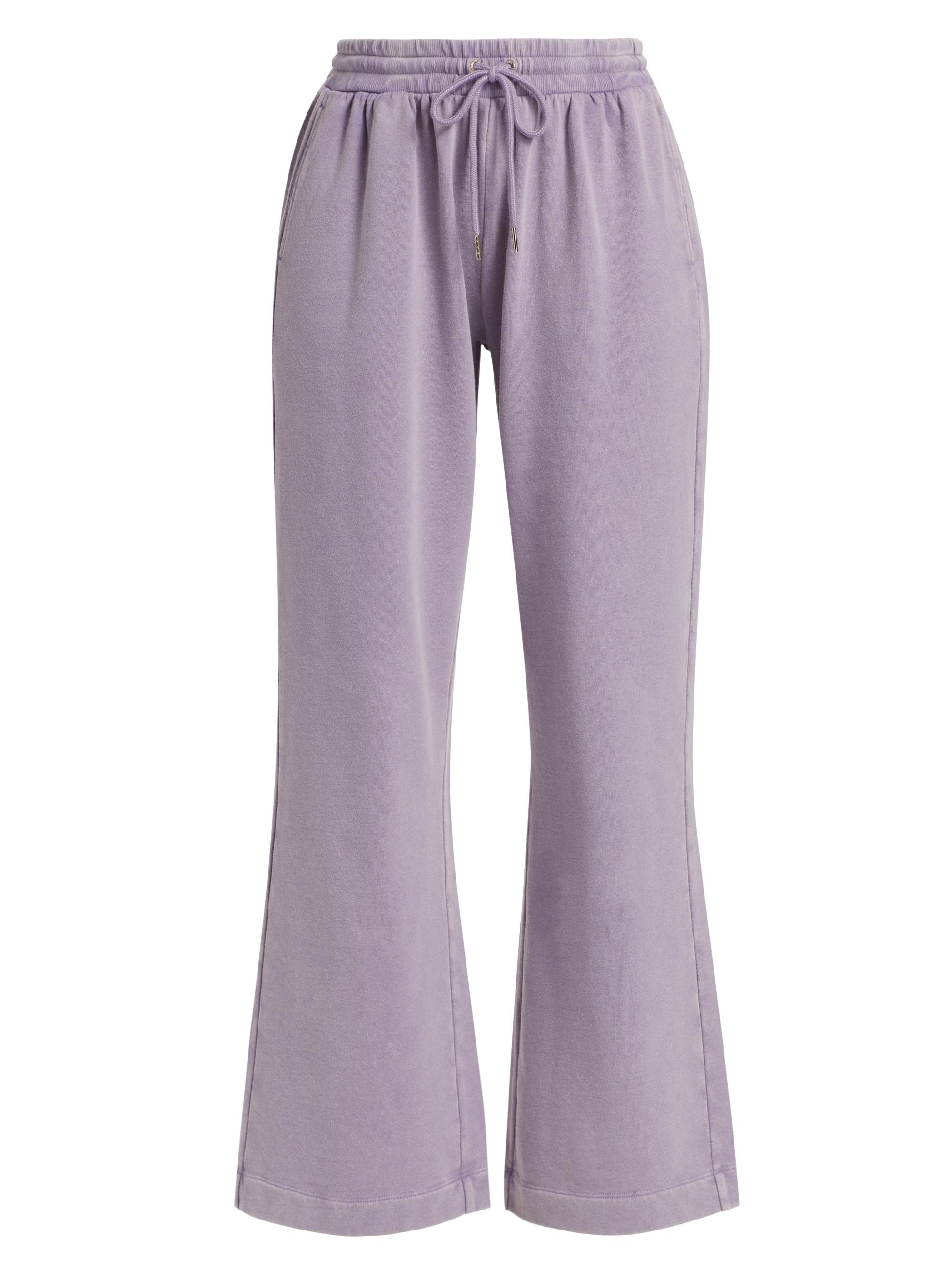 Stellae Dux Women's Cotton-Blend Crop Sweatpants - Thistle