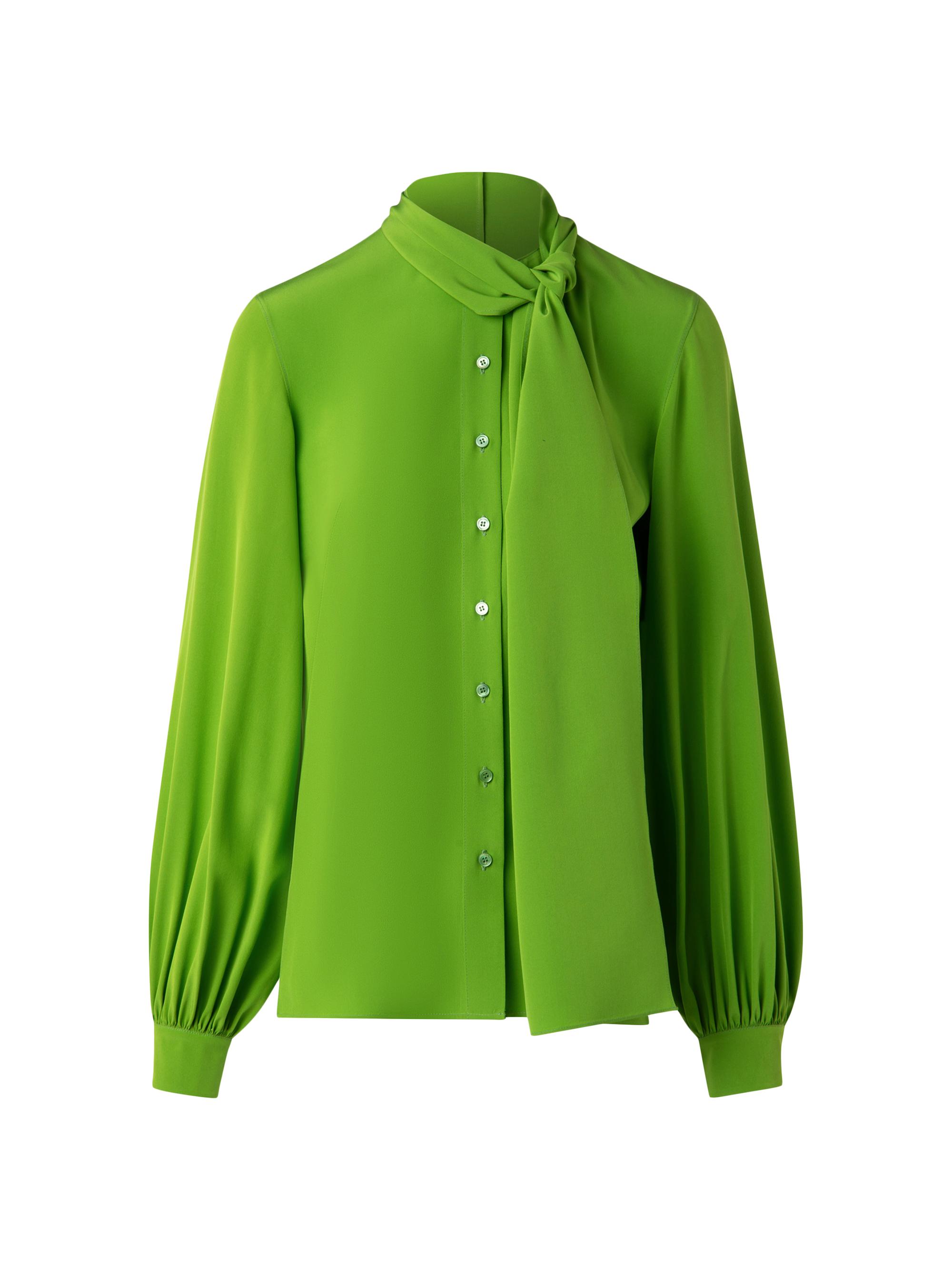 acka. glossy jacquard blouse acka. glossy jacquard blouse glossy