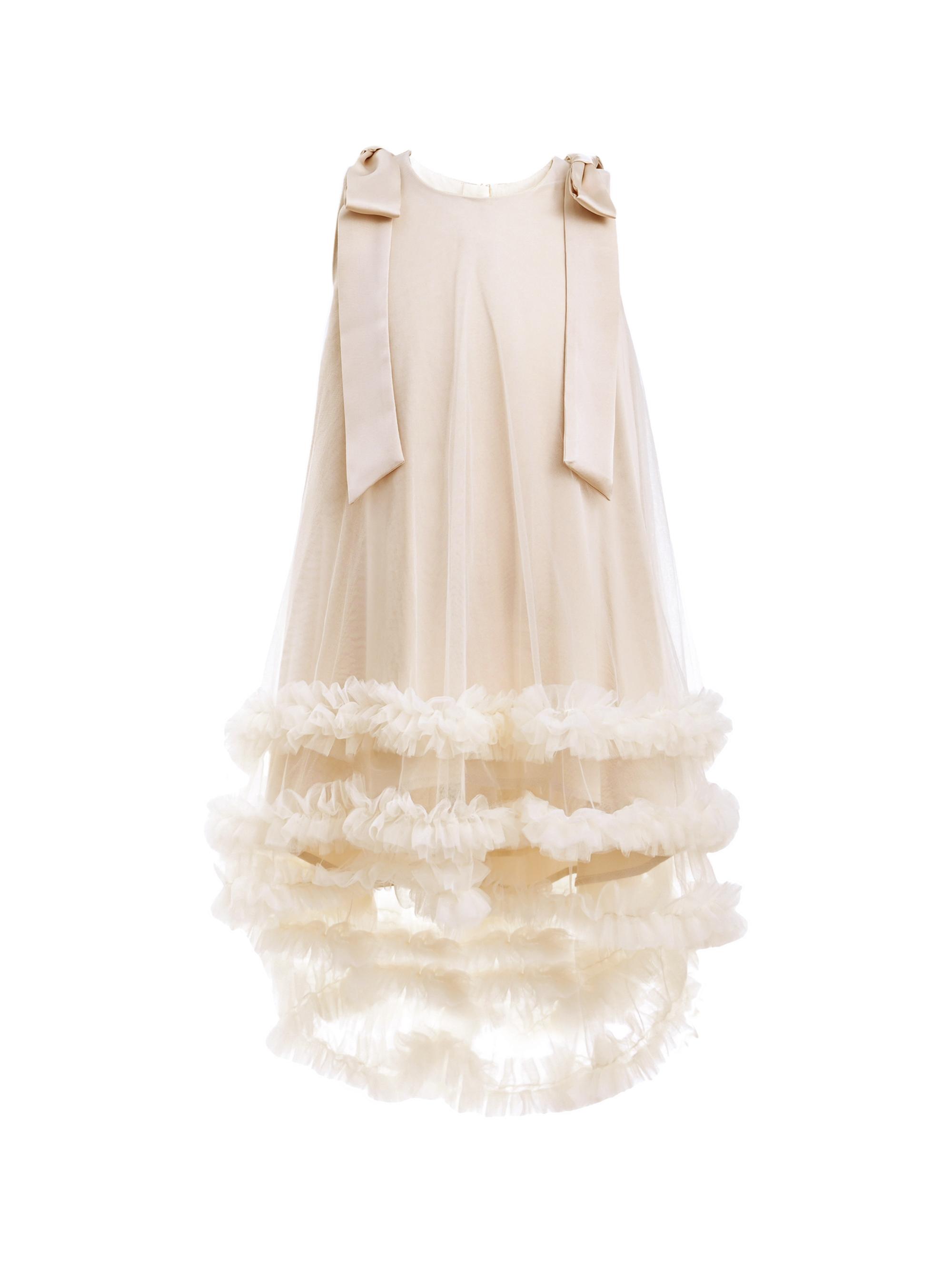 Tulleen Little Girl's & Girl's Violeta Dress - Cream