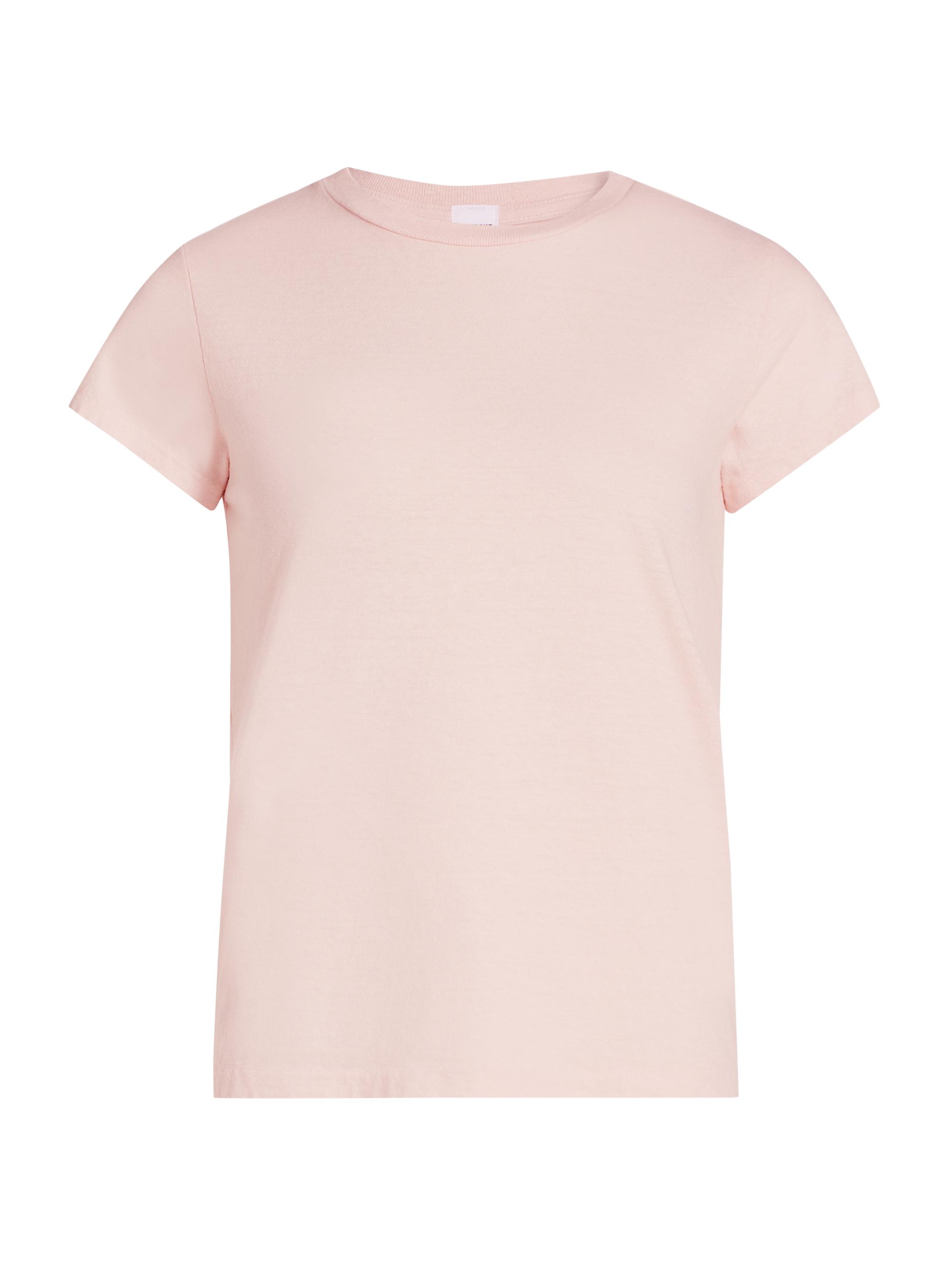Re/done Women's 60S Slim T-Shirt - Peony
