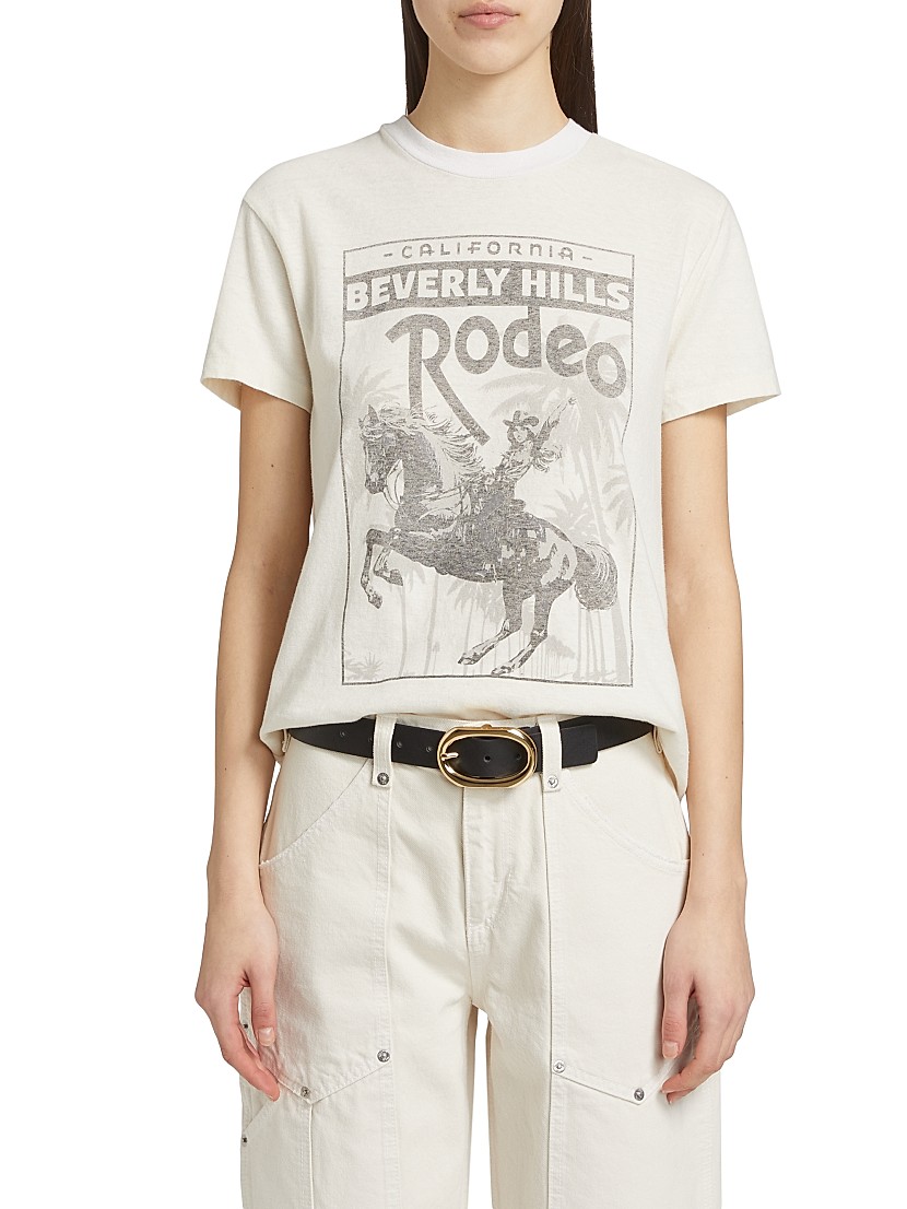 Shop Re/done Rodeo Drive '70s Loose T-Shirt | Saks Fifth Avenue Shop Re/done Rodeo Drive '70s Loose T-Shirt | Saks Fifth Avenue
