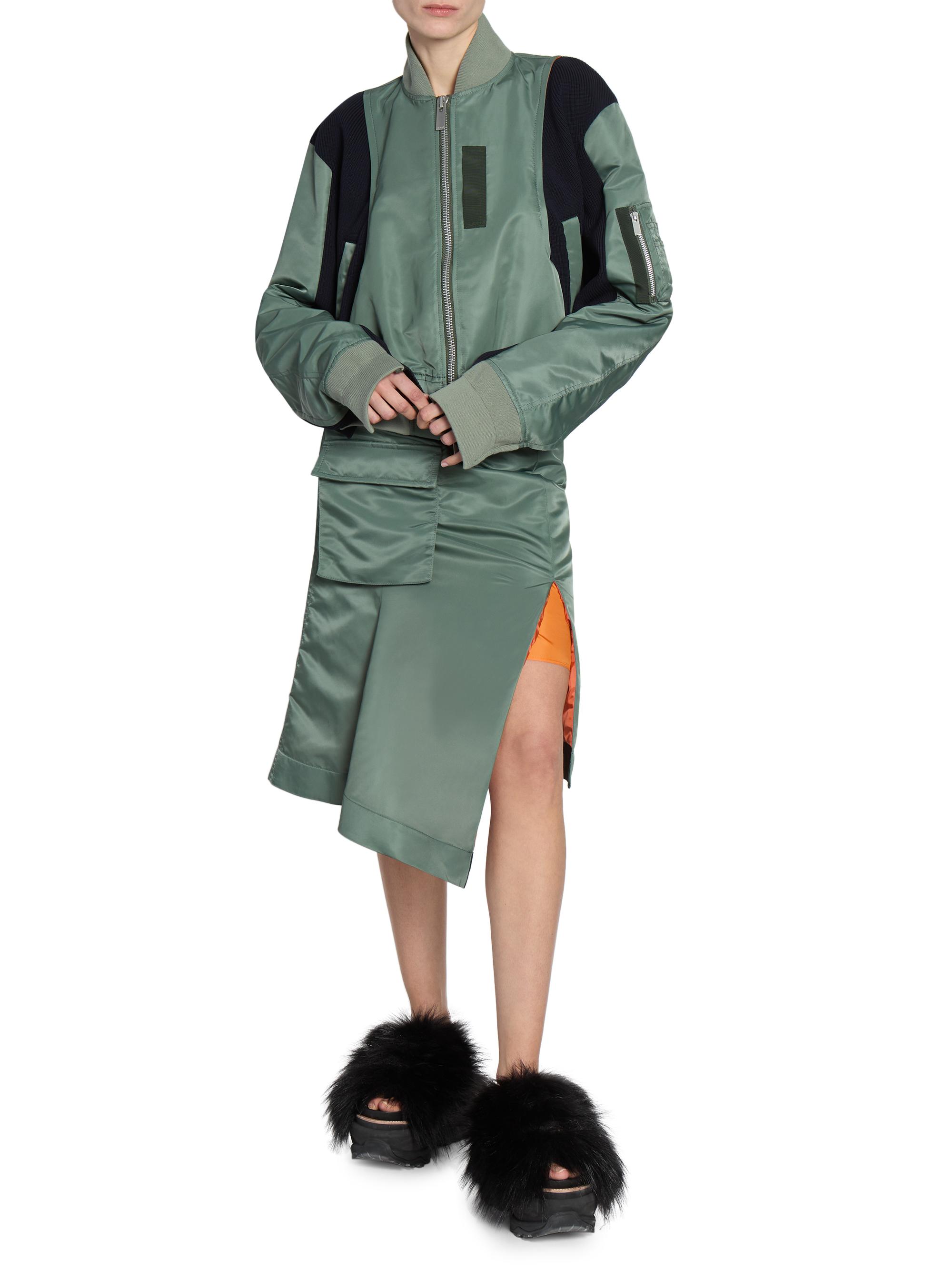 ジャケット・アウター Sacai 22aw knit bomber jacket ジャケット・アウター Sacai 22aw knit bomber jacket