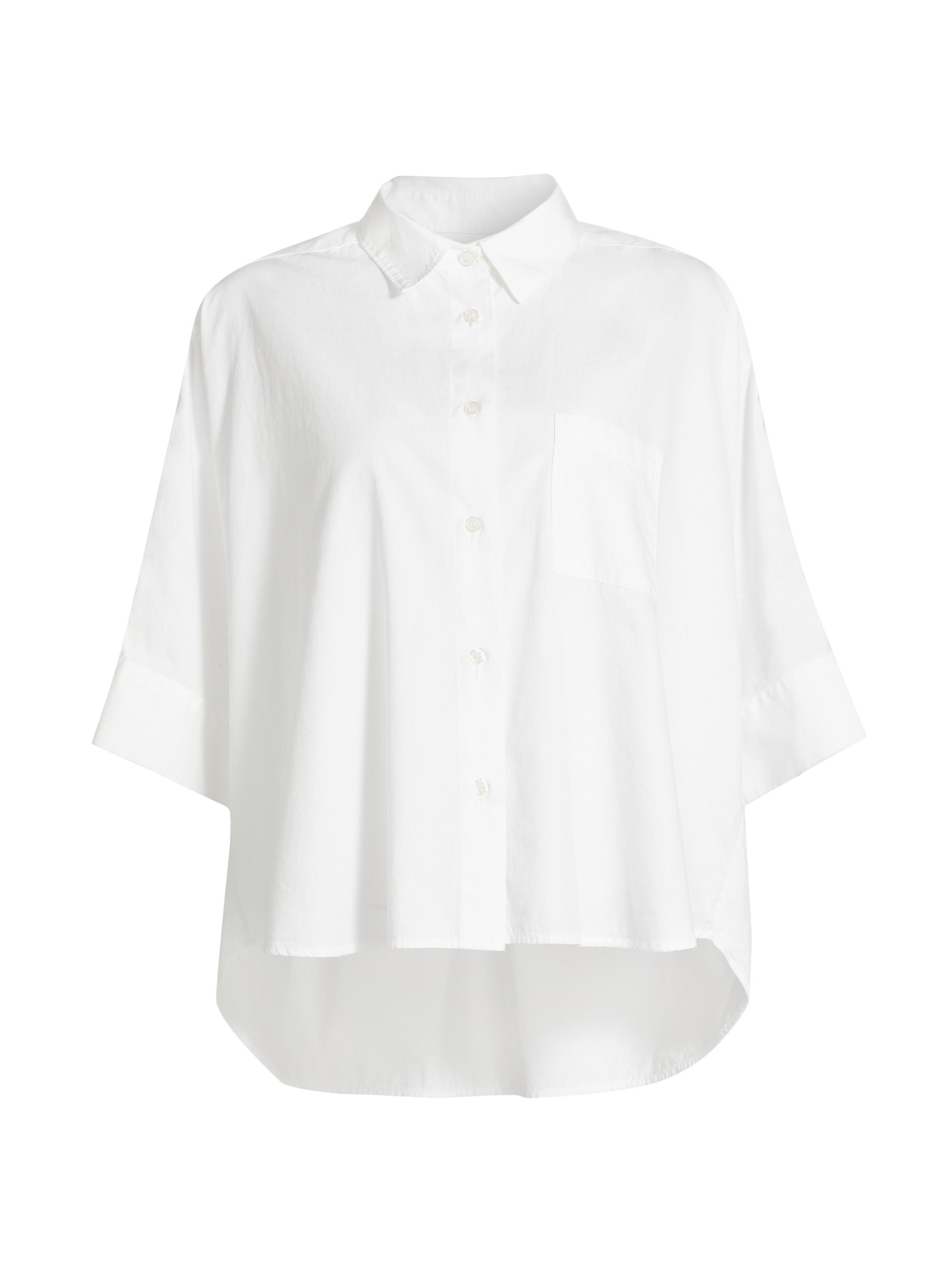 Citizens of Humanity Women's Claire Cotton Origami Shirt - Optic White
