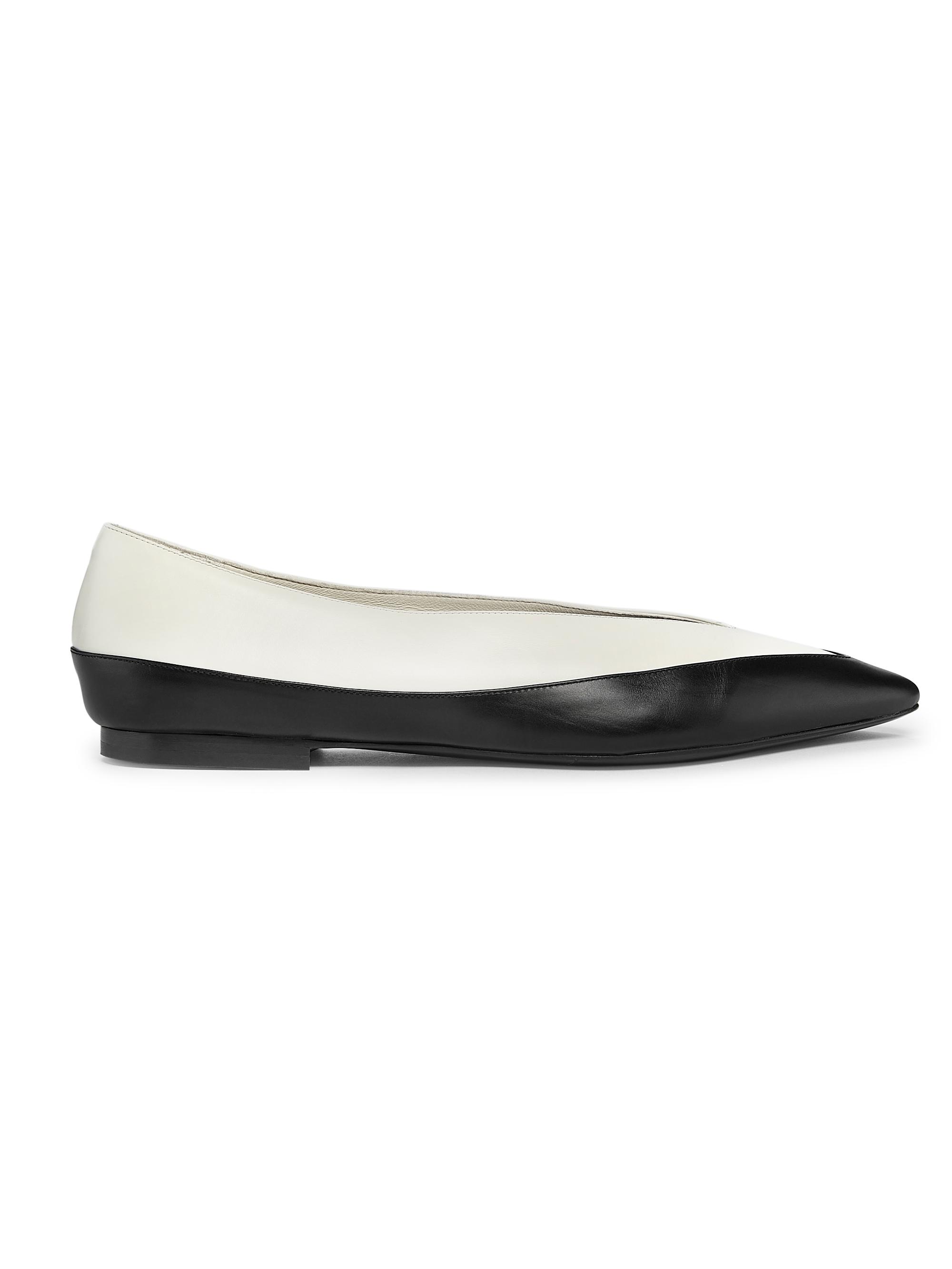 Co Women's Bi-lor Leather Flats -  Black