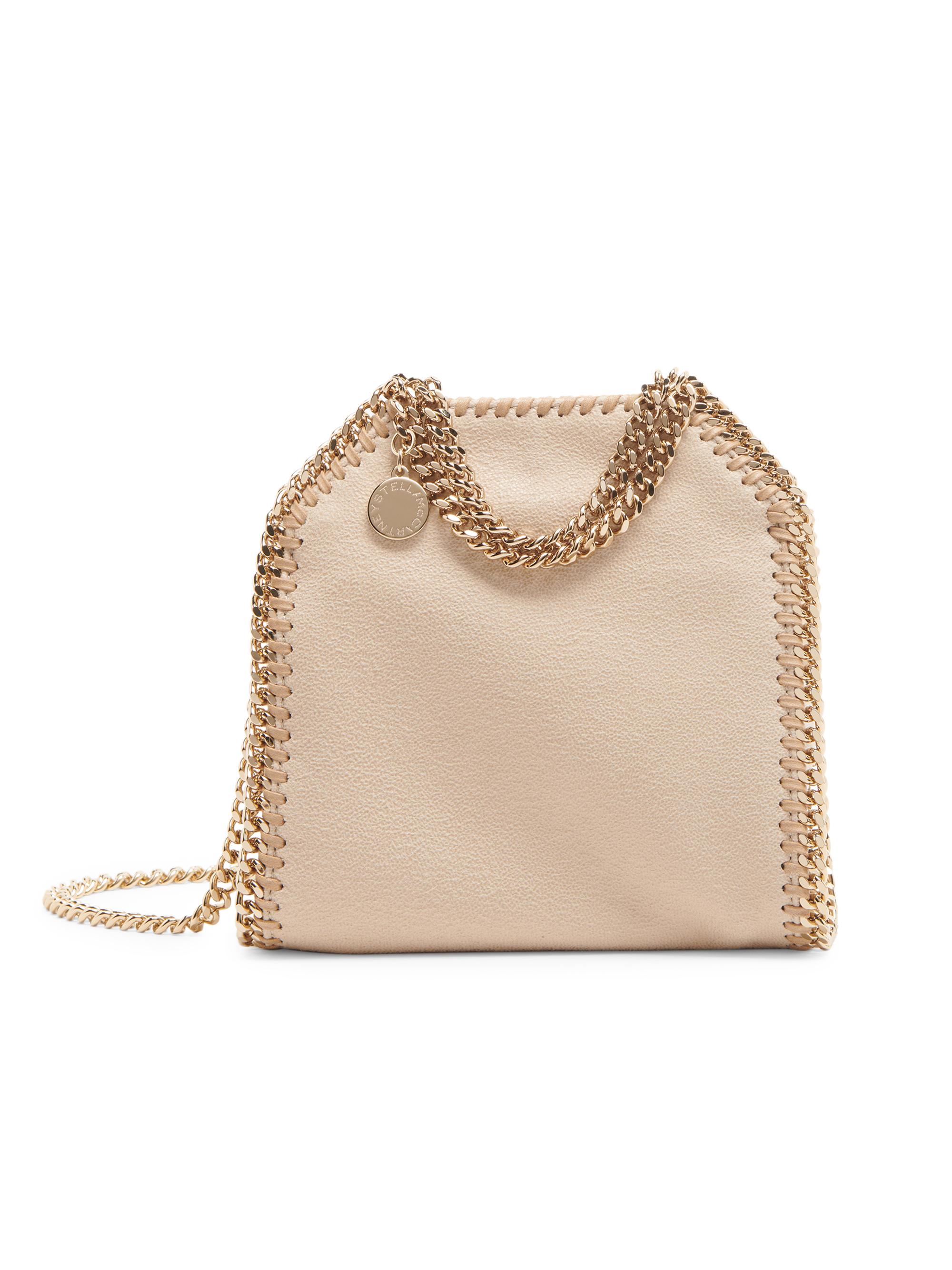 Stella McCartney Women's Tiny Falabella Top Handle Bag - Beige