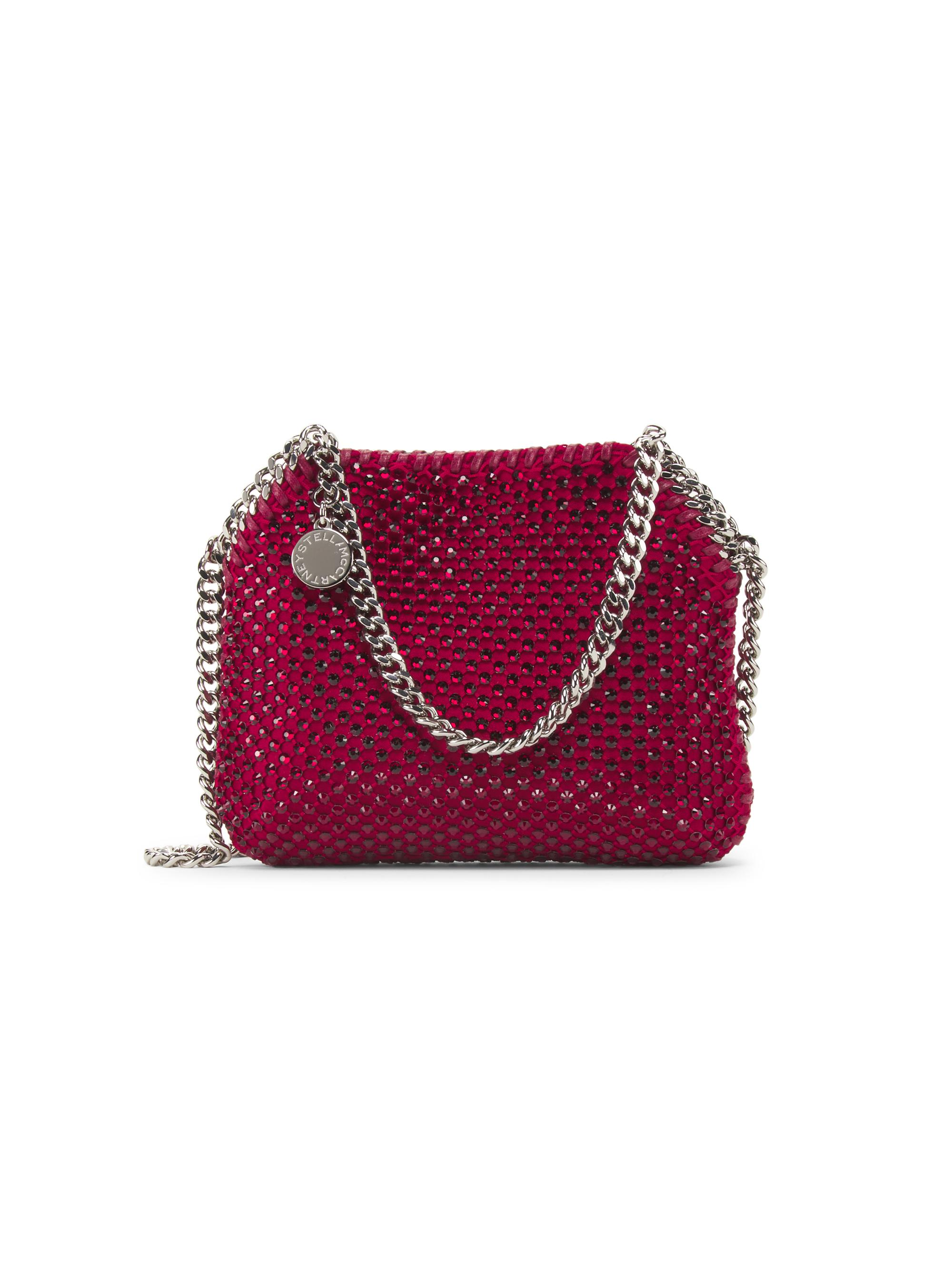 Stella McCartney Falabella Mini Crystal Mesh Shoulder Bag Saks