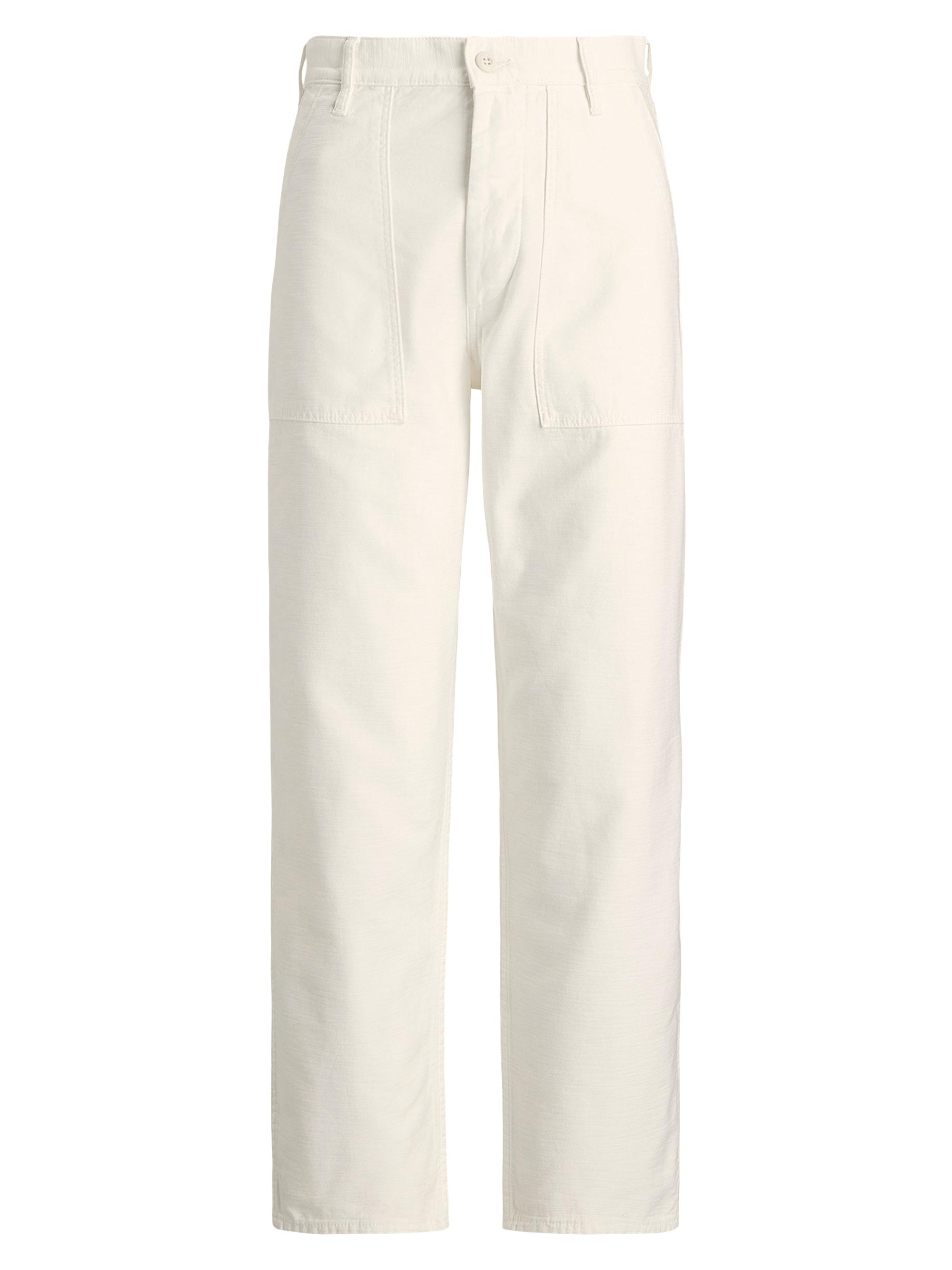 Polo Ralph Lauren Women's Ricky Cotton Utility Straight-Leg Pants - Ecru