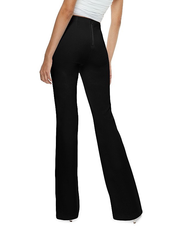 Shop Alice + Olivia Stretch Bootcut Mid-Rise Pants | Saks Shop Alice + Olivia Stretch Bootcut Mid-Rise Pants | Saks