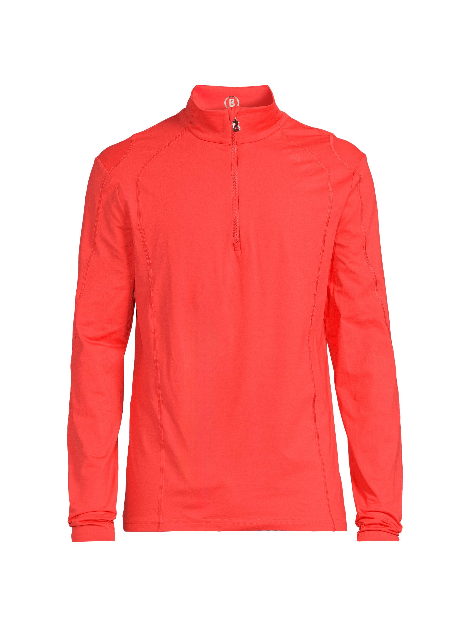 Bogner Men's Harry Quarter-Zip Slim-Fit Sweatshirt - Vivid Red