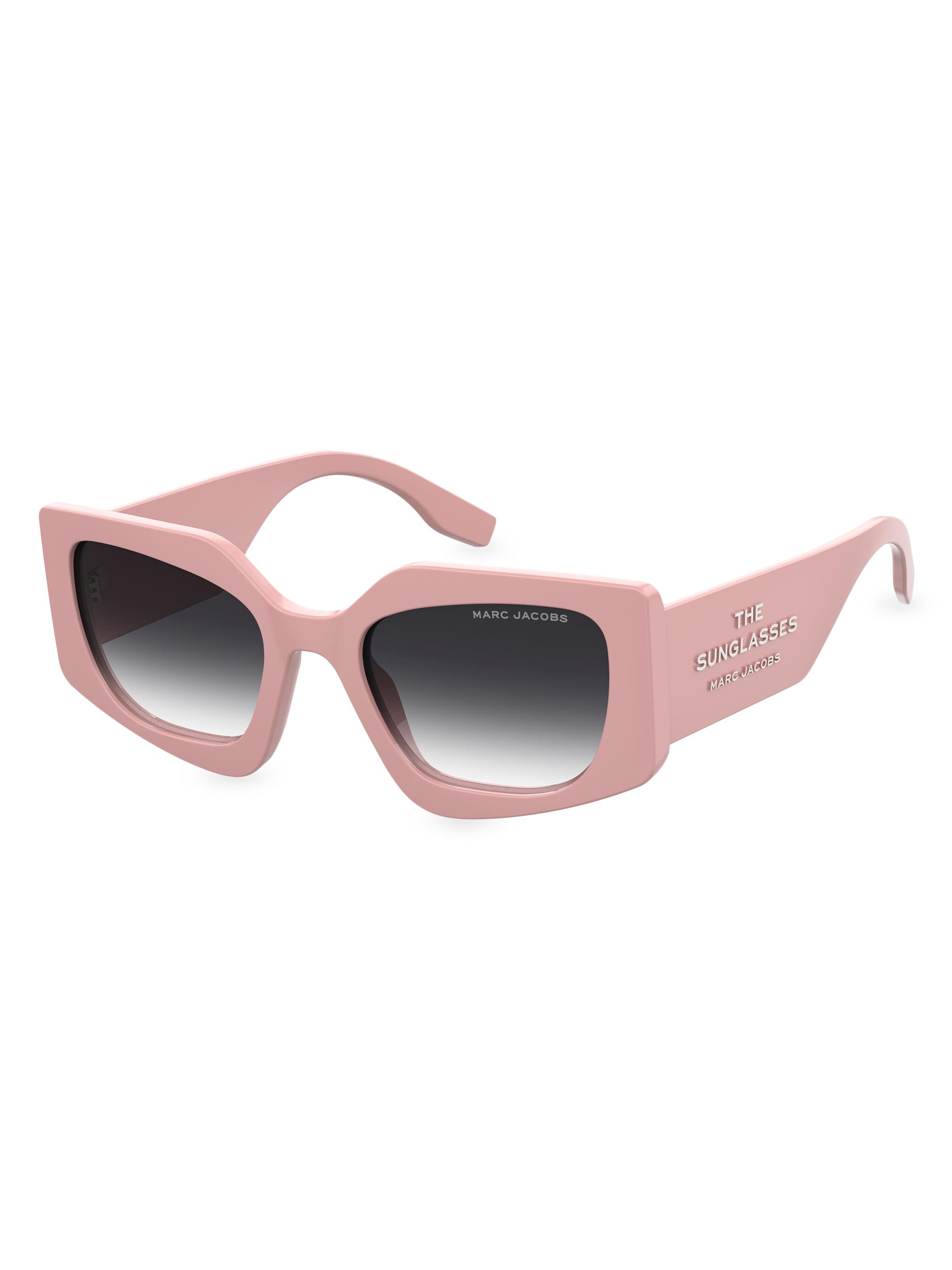 Marc Jacobs Women's The Square Cat-Eye Sunglasses - Pink Gradient Grey