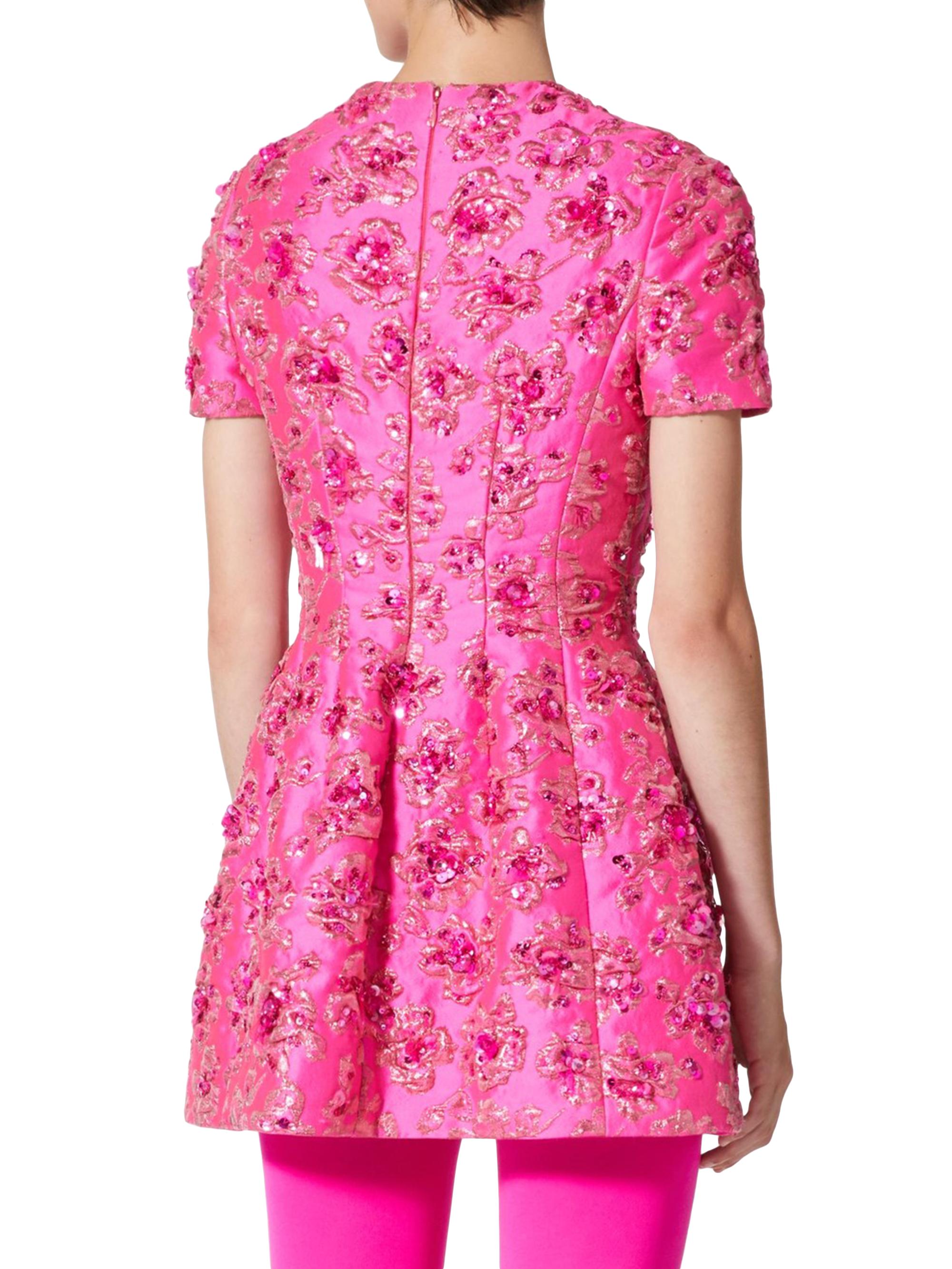 Valentino Garavani Short Jacquard Dress | Saks Fifth Avenue