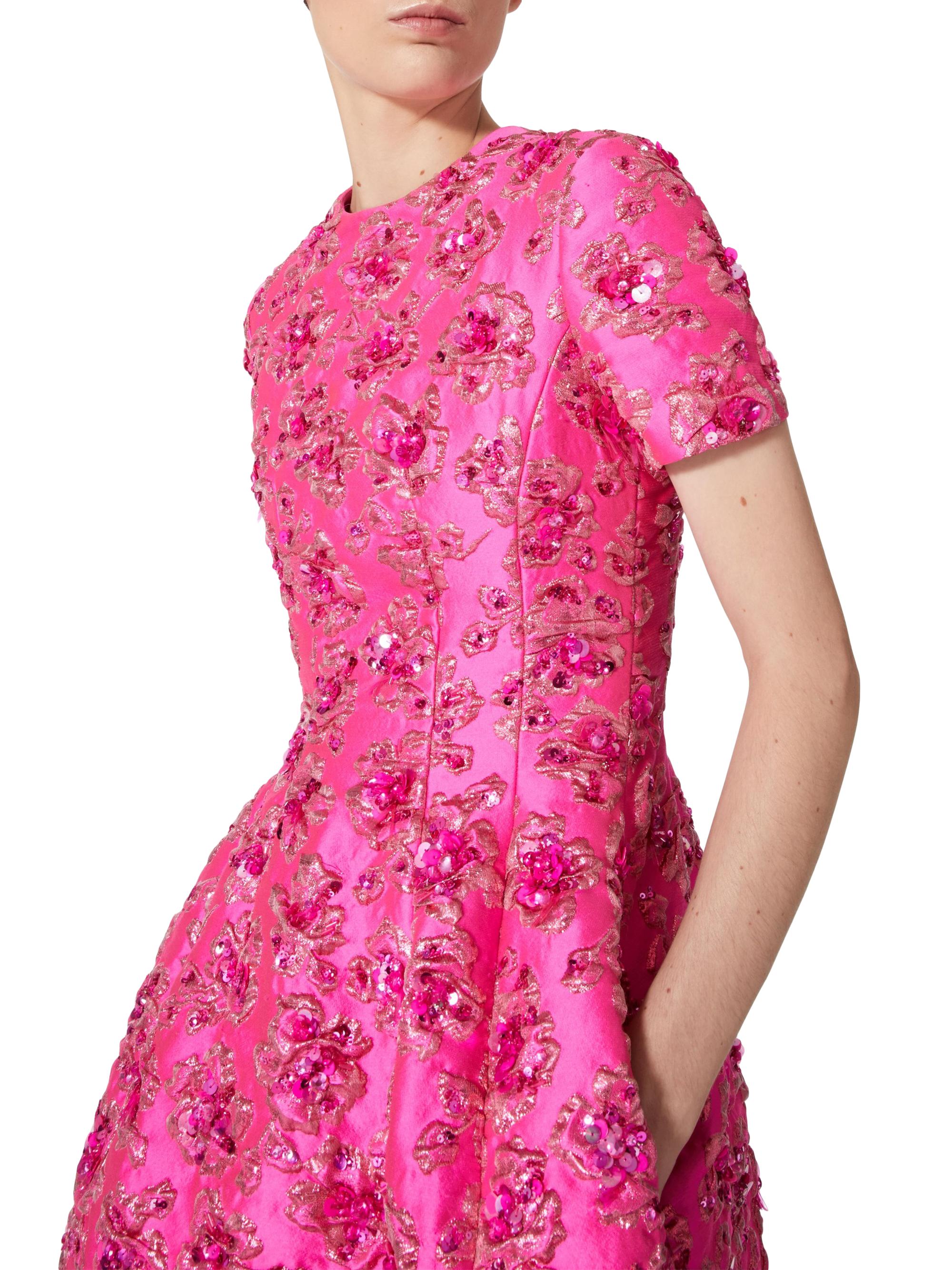 Valentino Garavani Short Jacquard Dress | Saks Fifth Avenue