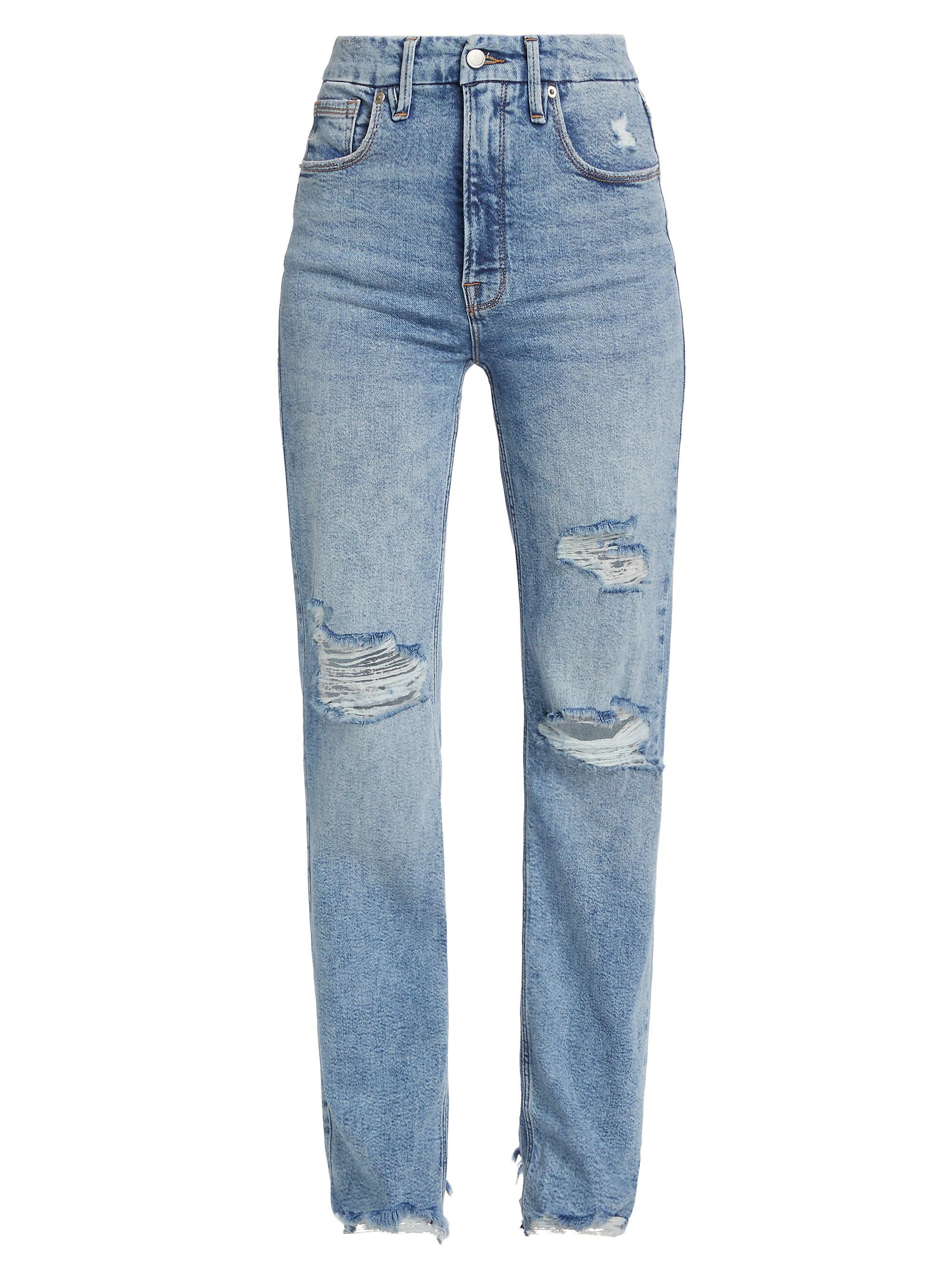 Good American Women's Good Icon High-Rise Jeans - Indigo