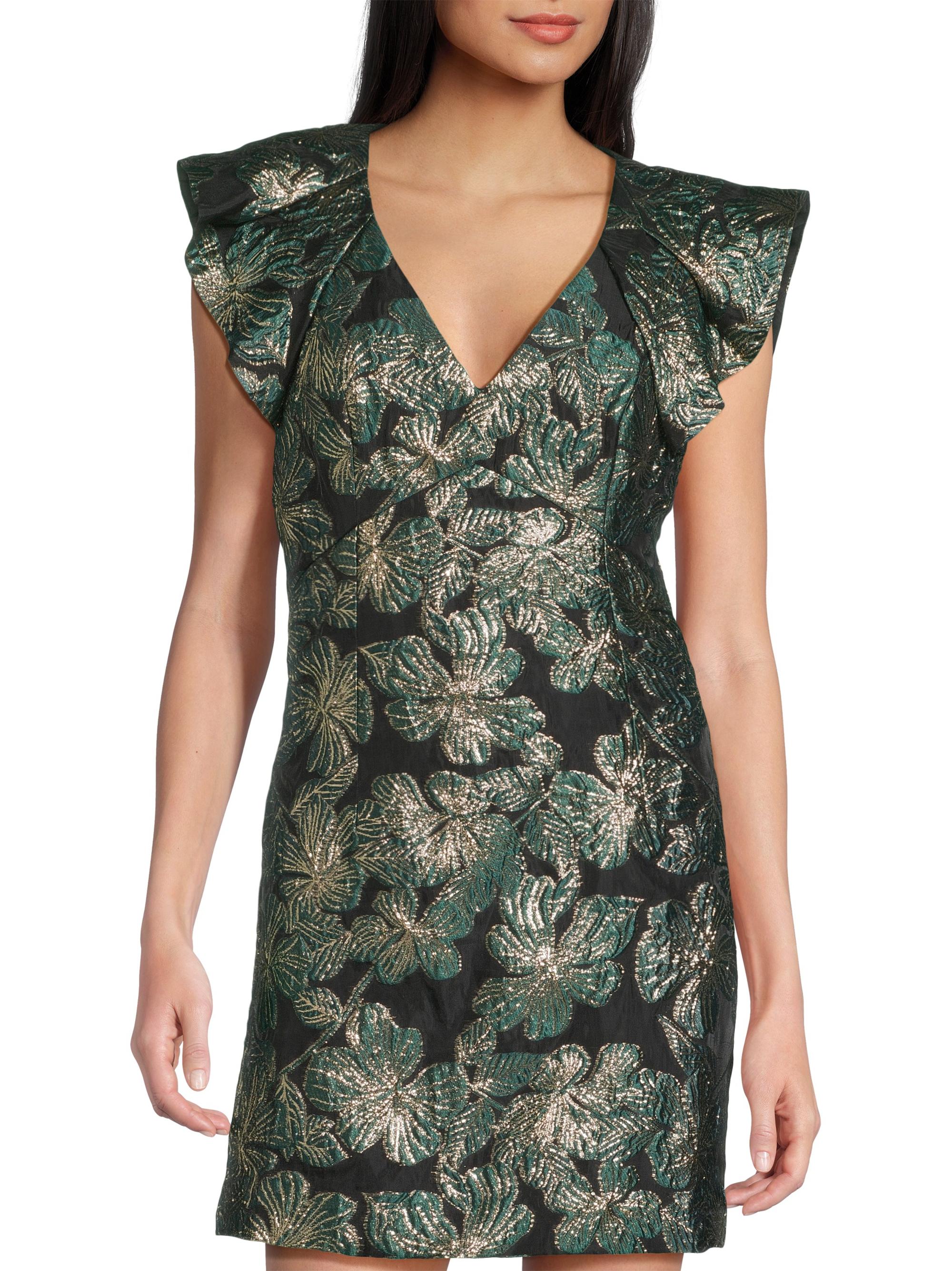 Lilly Pulitzer Kaida Brocade Shift Minidress | Saks Fifth Avenue