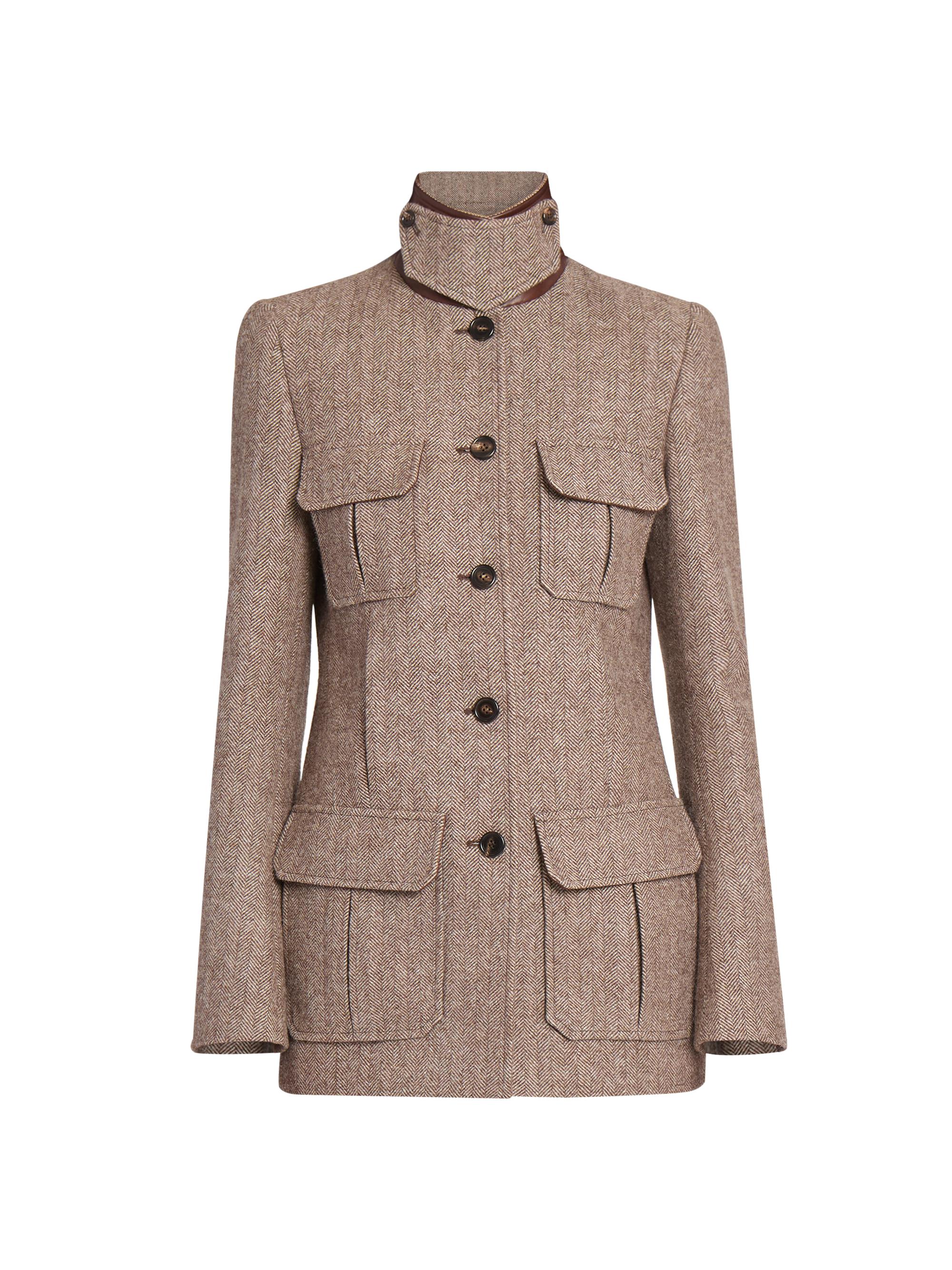 Chloé Women's Wool Long Coat - Somber Brown