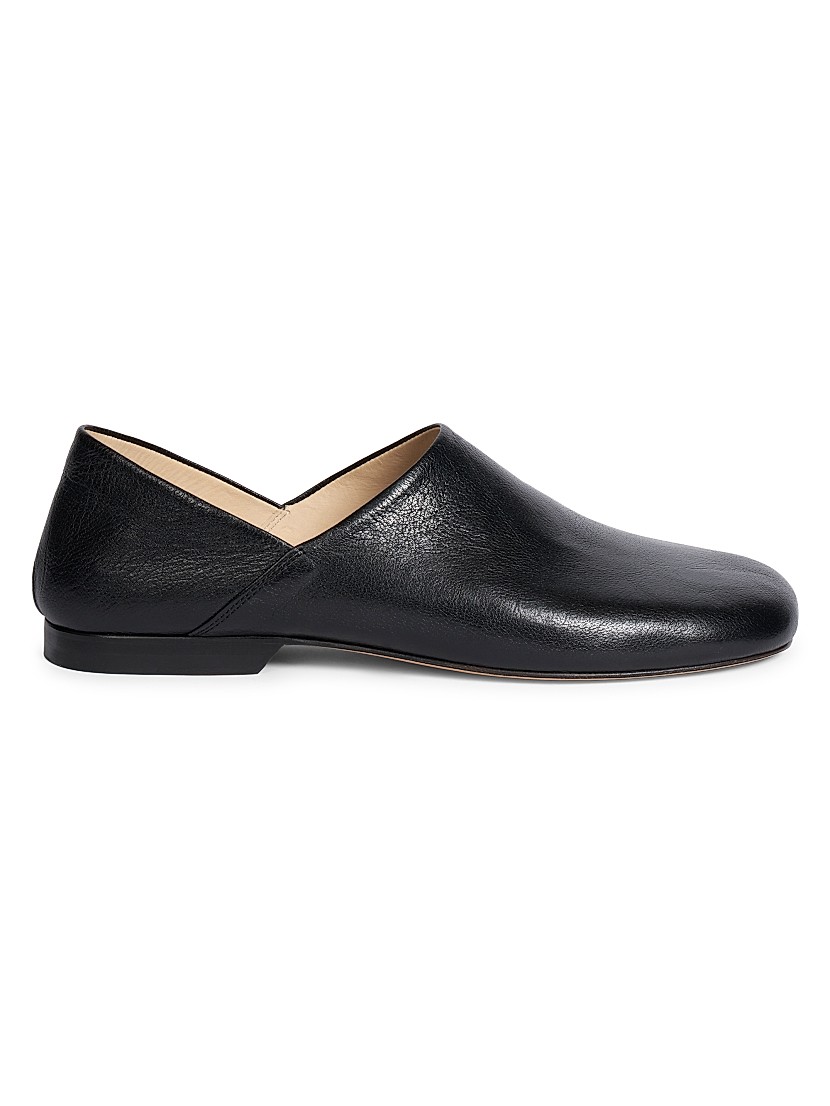Shop Lemaire Leather Slippers | Saks Fifth Avenue Shop Lemaire Leather Slippers | Saks Fifth Avenue