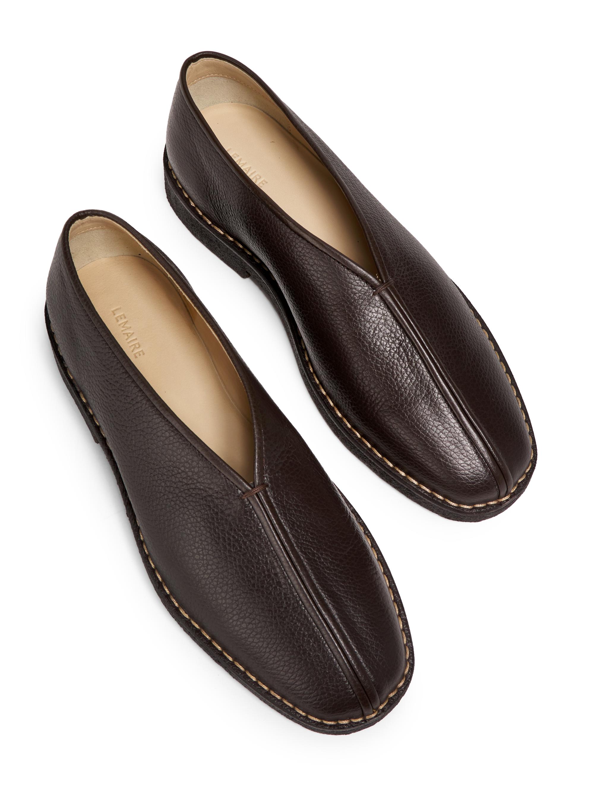 Lemaire Lemaire Piped Crepe Slippers | Saks Fifth Avenue