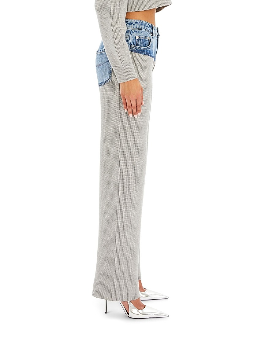 Shop Ser.o.ya Chani Knit Denim Pants | Saks Fifth Avenue Shop Ser.o.ya Chani Knit Denim Pants | Saks Fifth Avenue