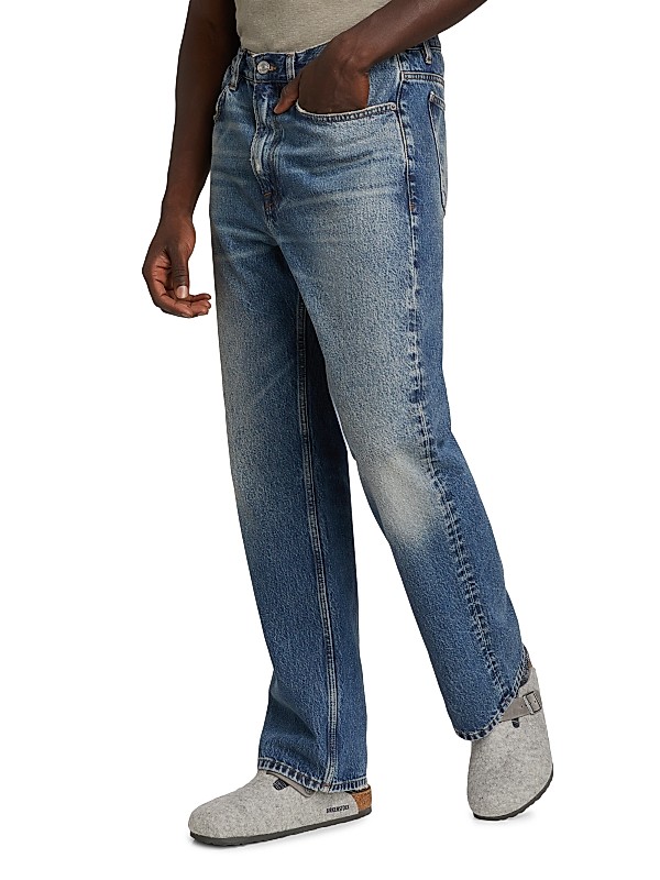 Shop Frame The Boxy Straight-Leg Jeans | Saks Fifth Avenue Shop Frame The Boxy Straight-Leg Jeans | Saks Fifth Avenue