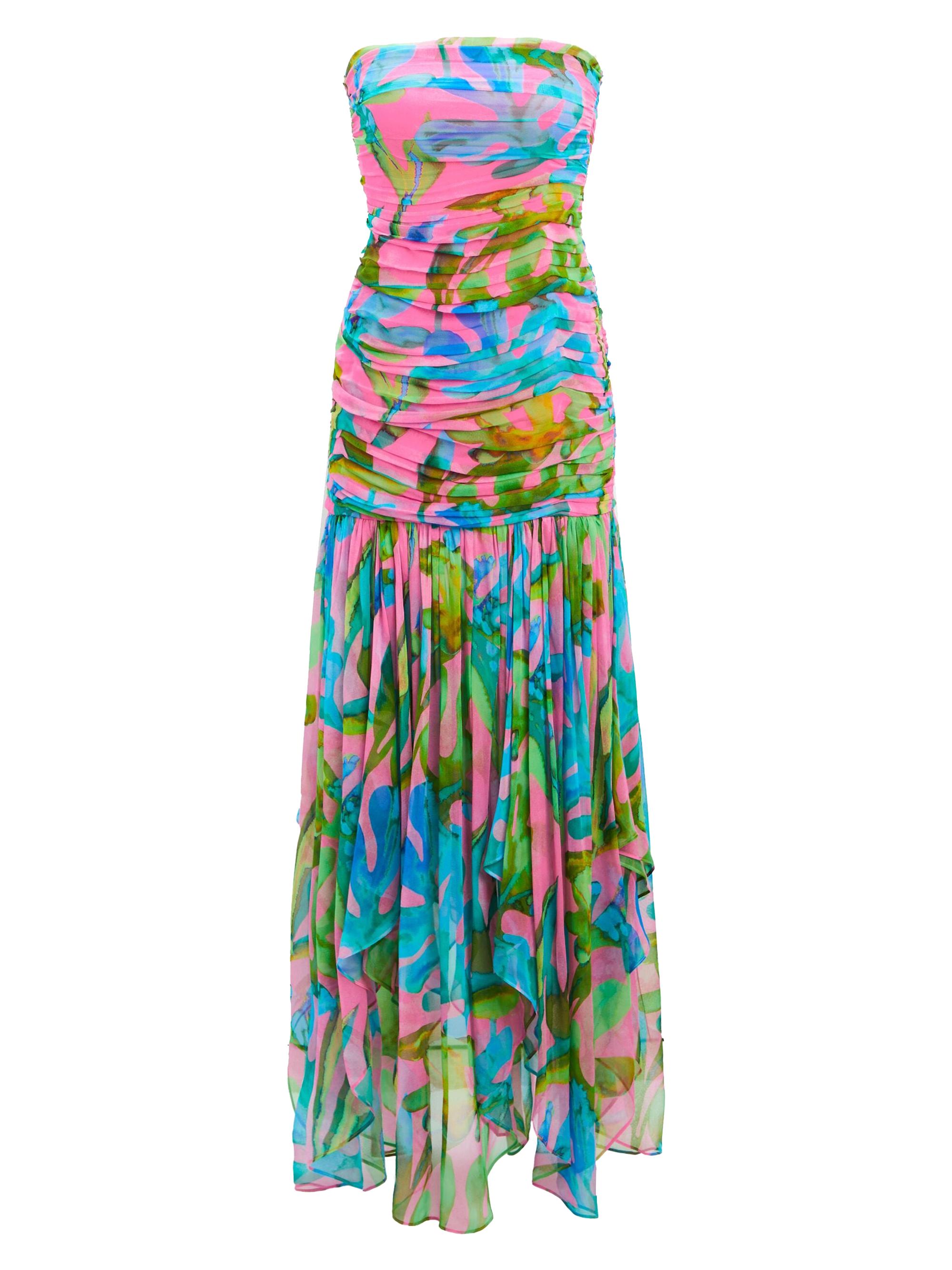 Retrofête Women's Teryn Dress - Peche Primavera