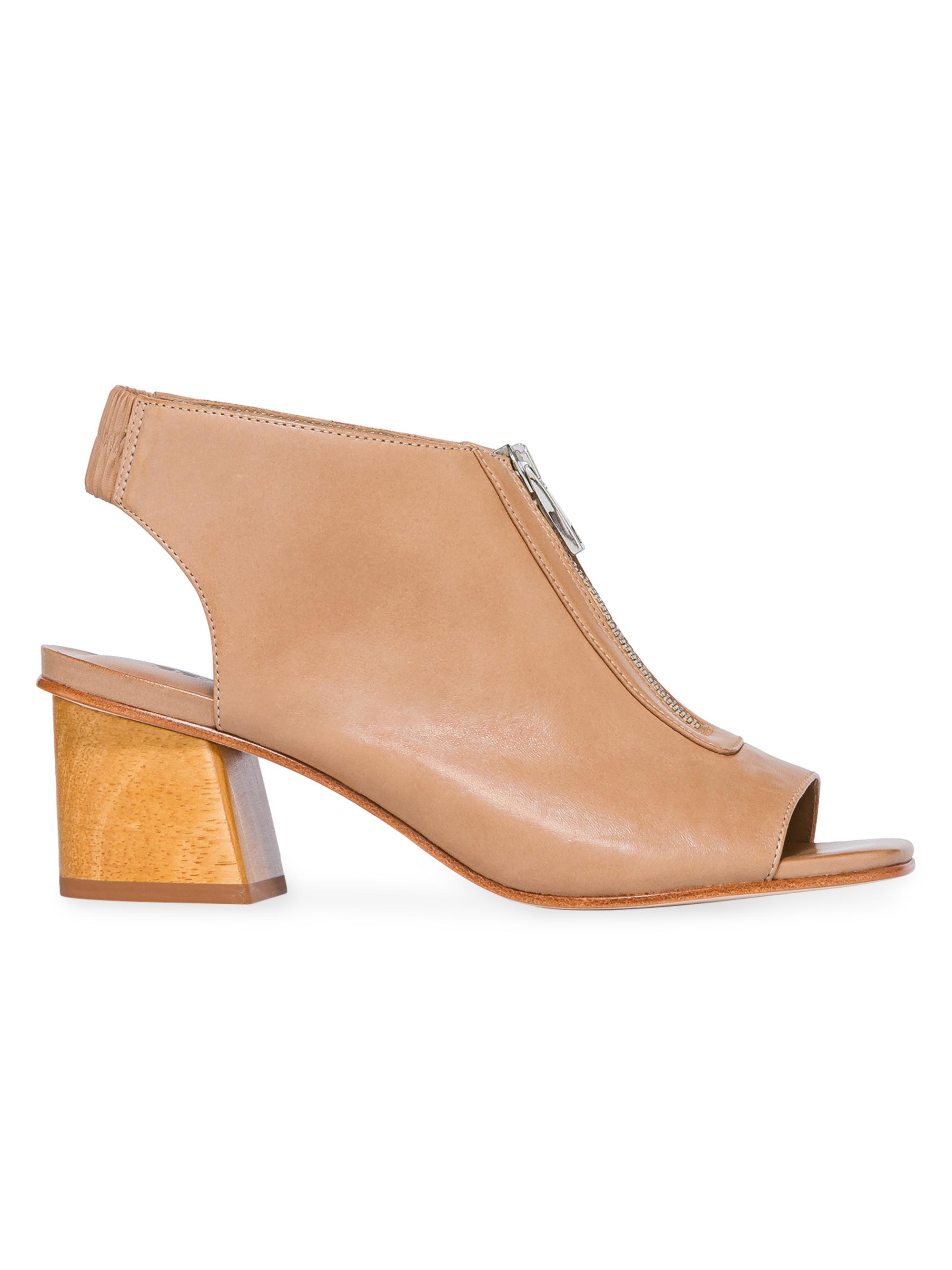 Bernardo Women's Levy Zipper Sandal Booties - Sand